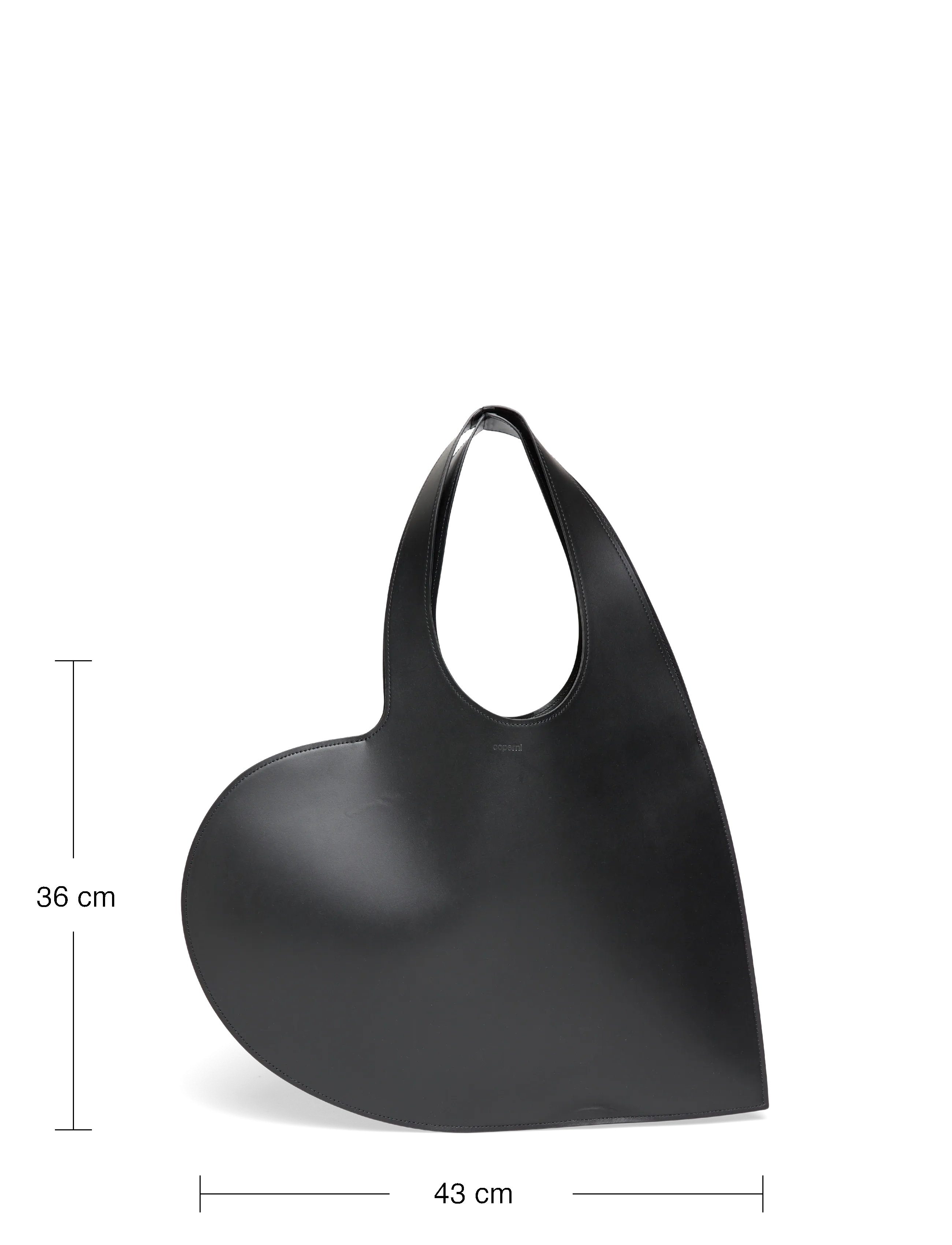 Coperni - Heart tote bag - black - 3
