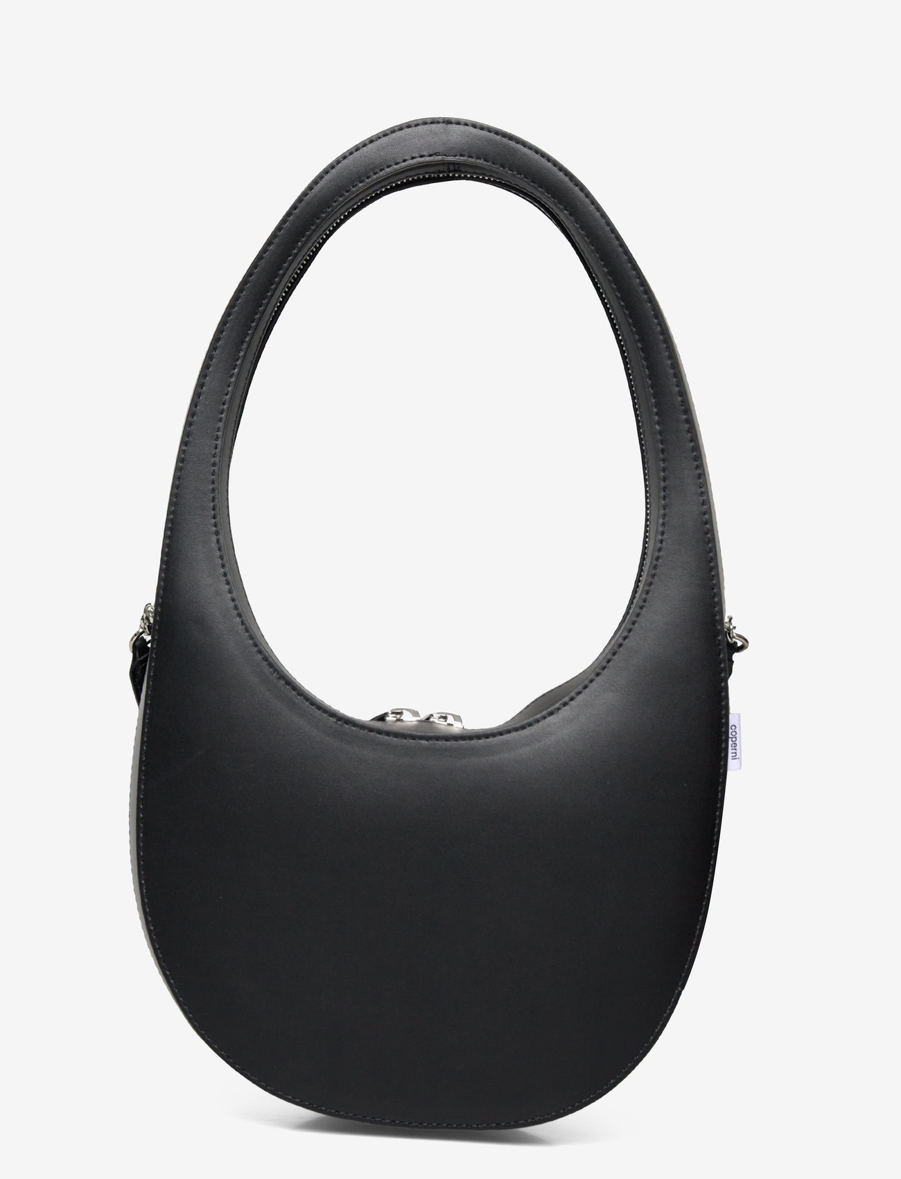 Coperni - Swipe Leather Shoulder Bag - skuldertasker - black - 1