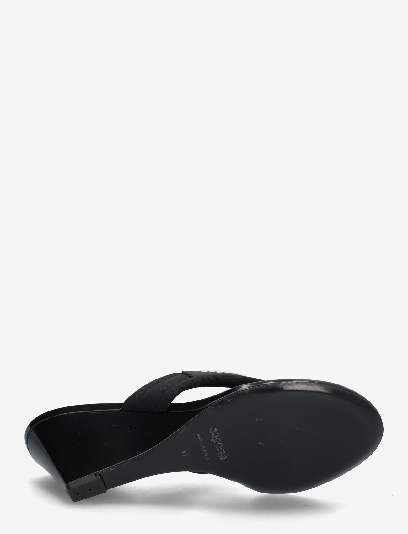 Coperni - Platform thong wedge sandals - platformsandaler - black - 4