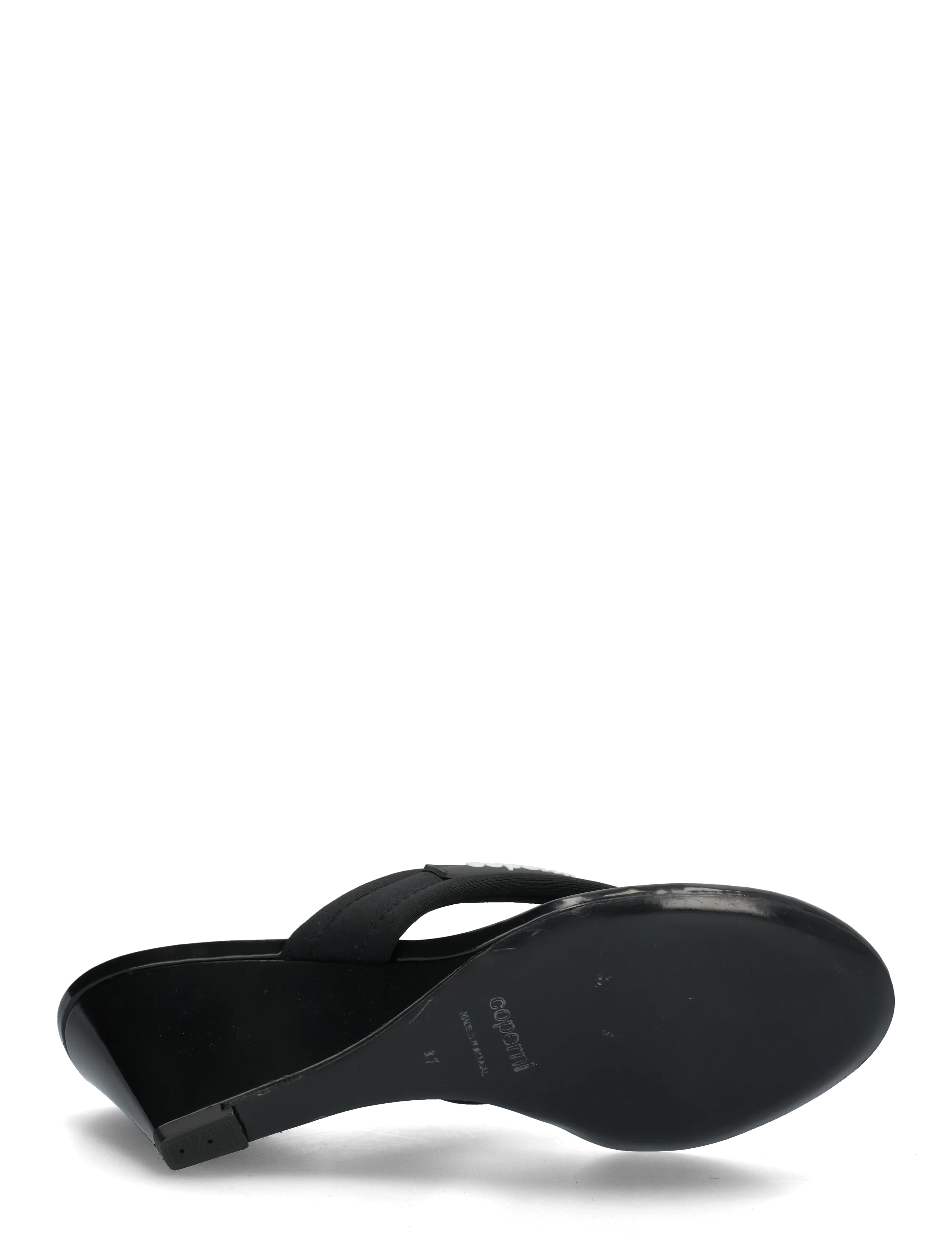 Coperni - Platform thong wedge sandals - platformsandalen - black - 4