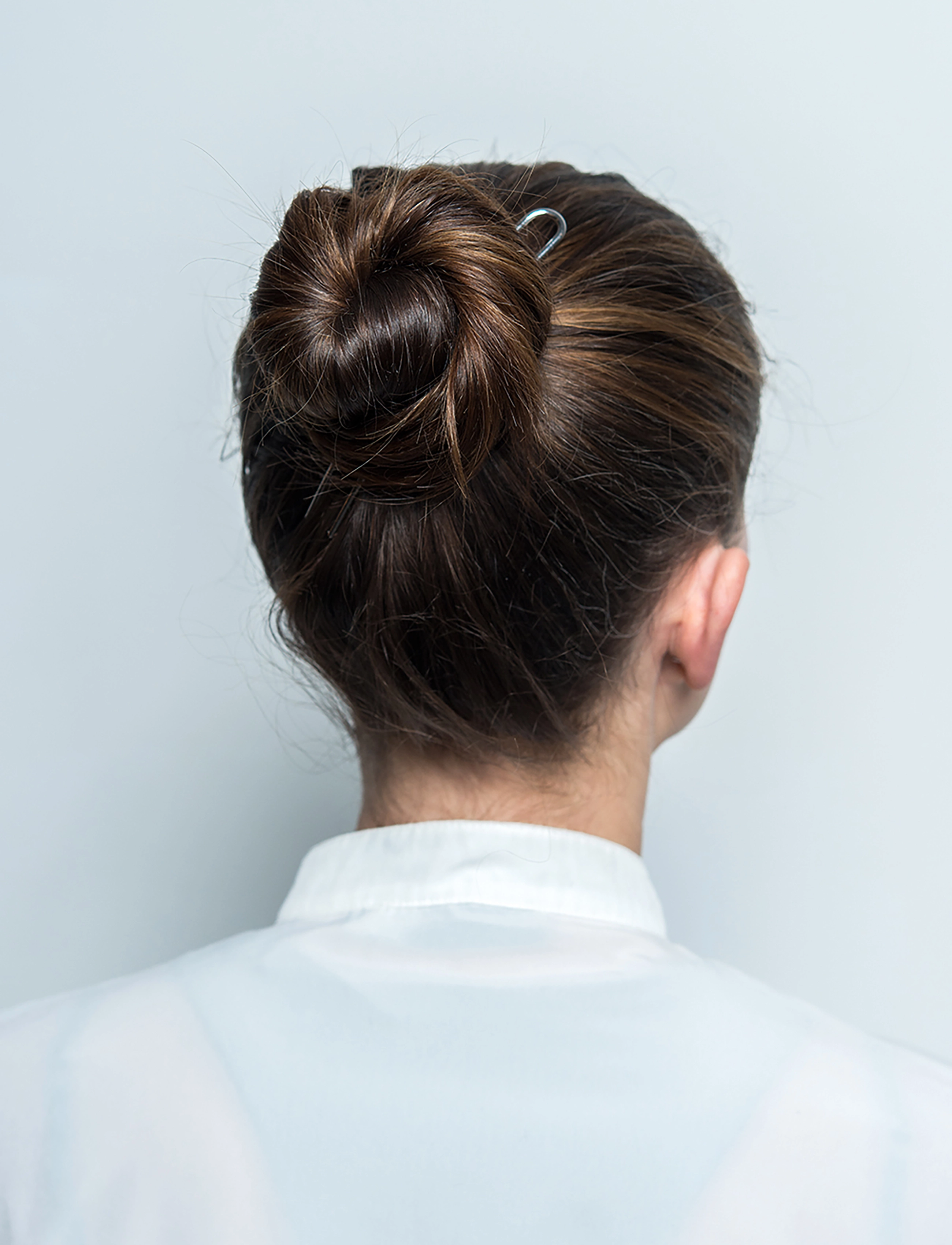 Corinne - Hairpin Plain - silver - 1