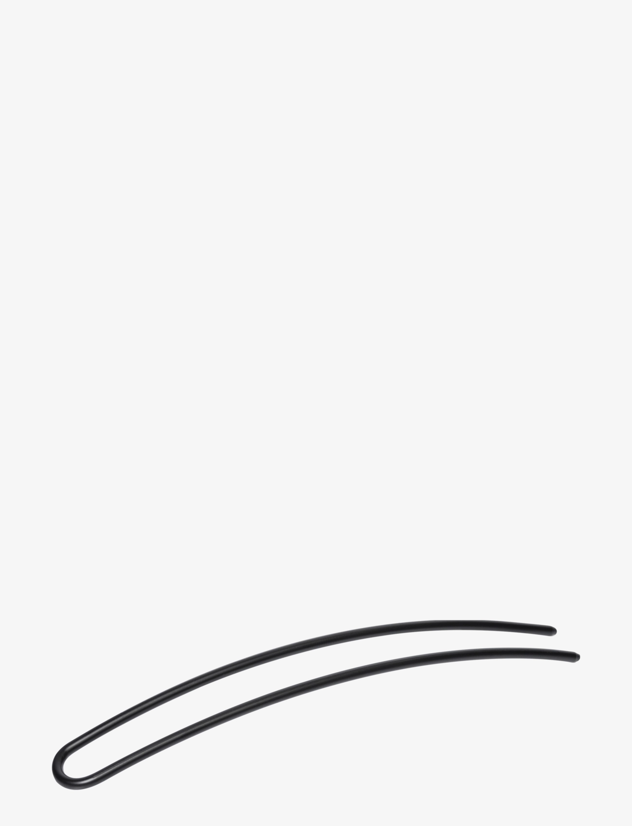 Corinne Hairpin Plain - Matadatas - BLACK MATTE / black