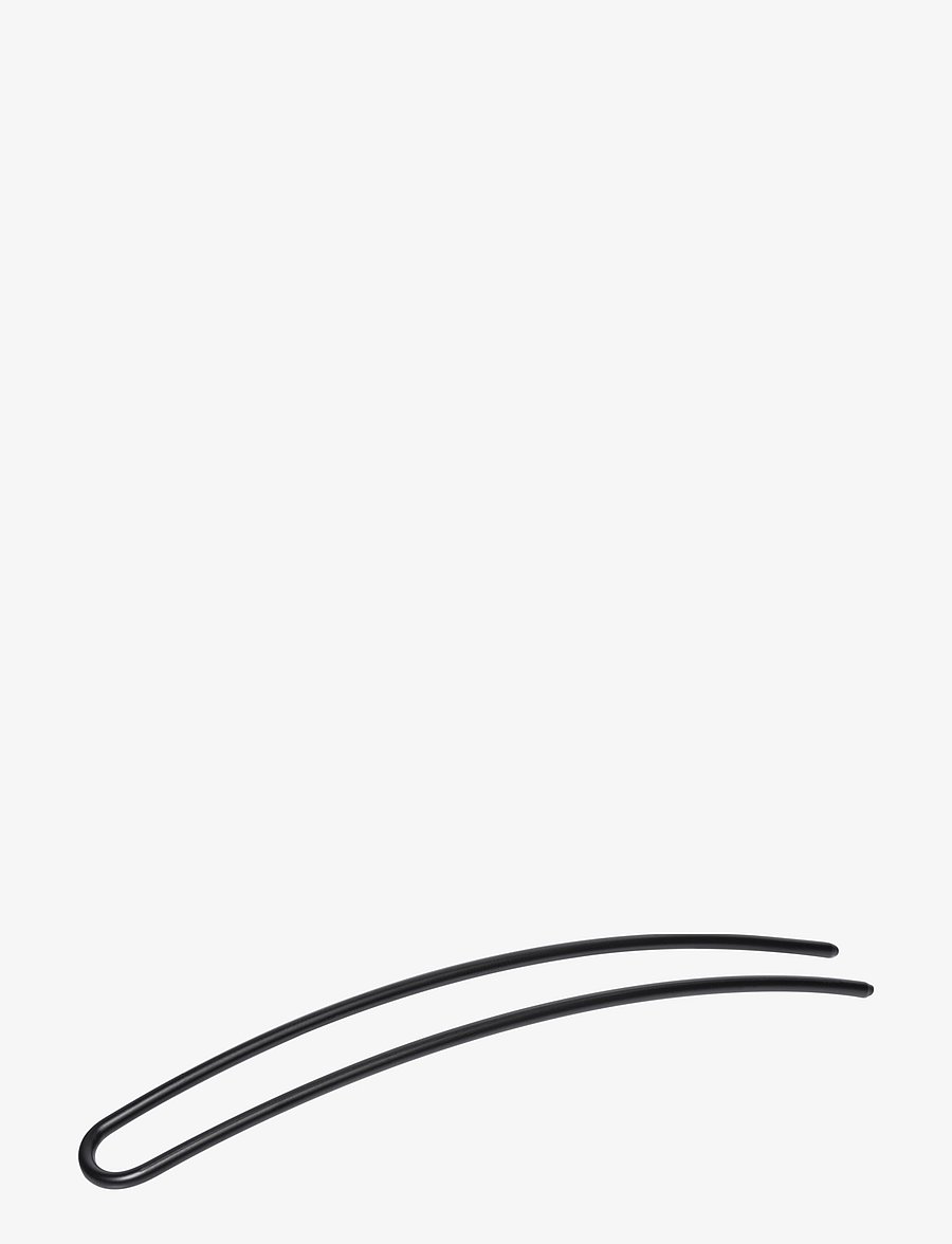 Corinne - Hairpin Plain - juukseklambrid - black matte - 1