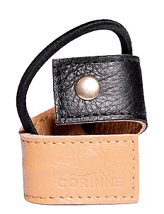 Leather Band Short Bendable two-colored, Corinne