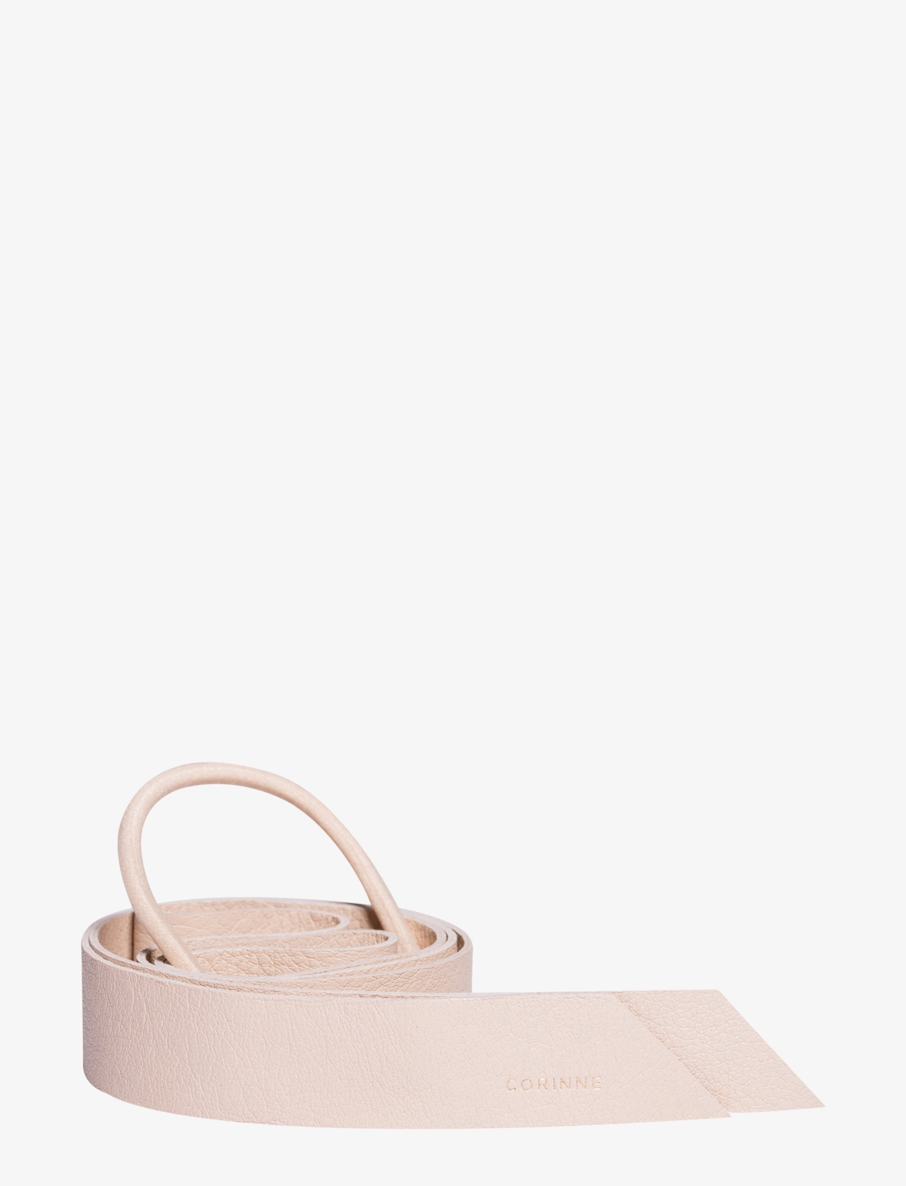 Corinne Leather Band Long - Kampagne - BEIGE / beige