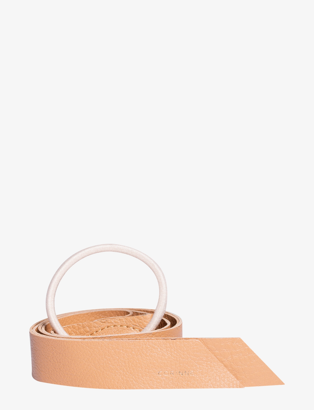 Corinne Leather Band Long - Loungewear - CAMEL / beige