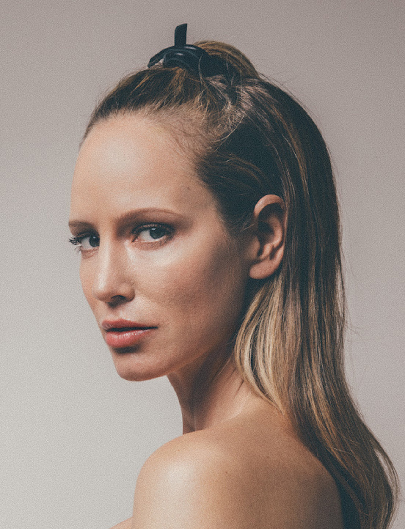 Corinne - Leather Band Short Narrow Bendable - scrunchies ja patsikummid - black - 2