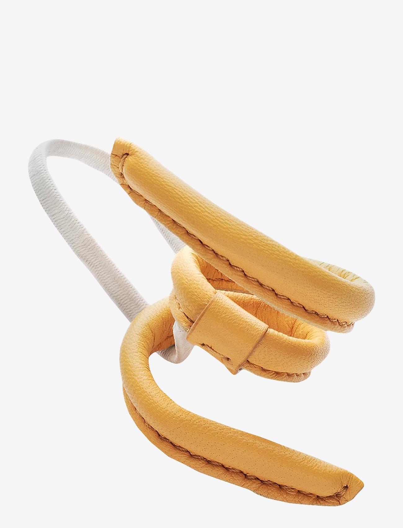Corinne - Leather Band Short Narrow Bendable - laagste prijzen - yellow - 0