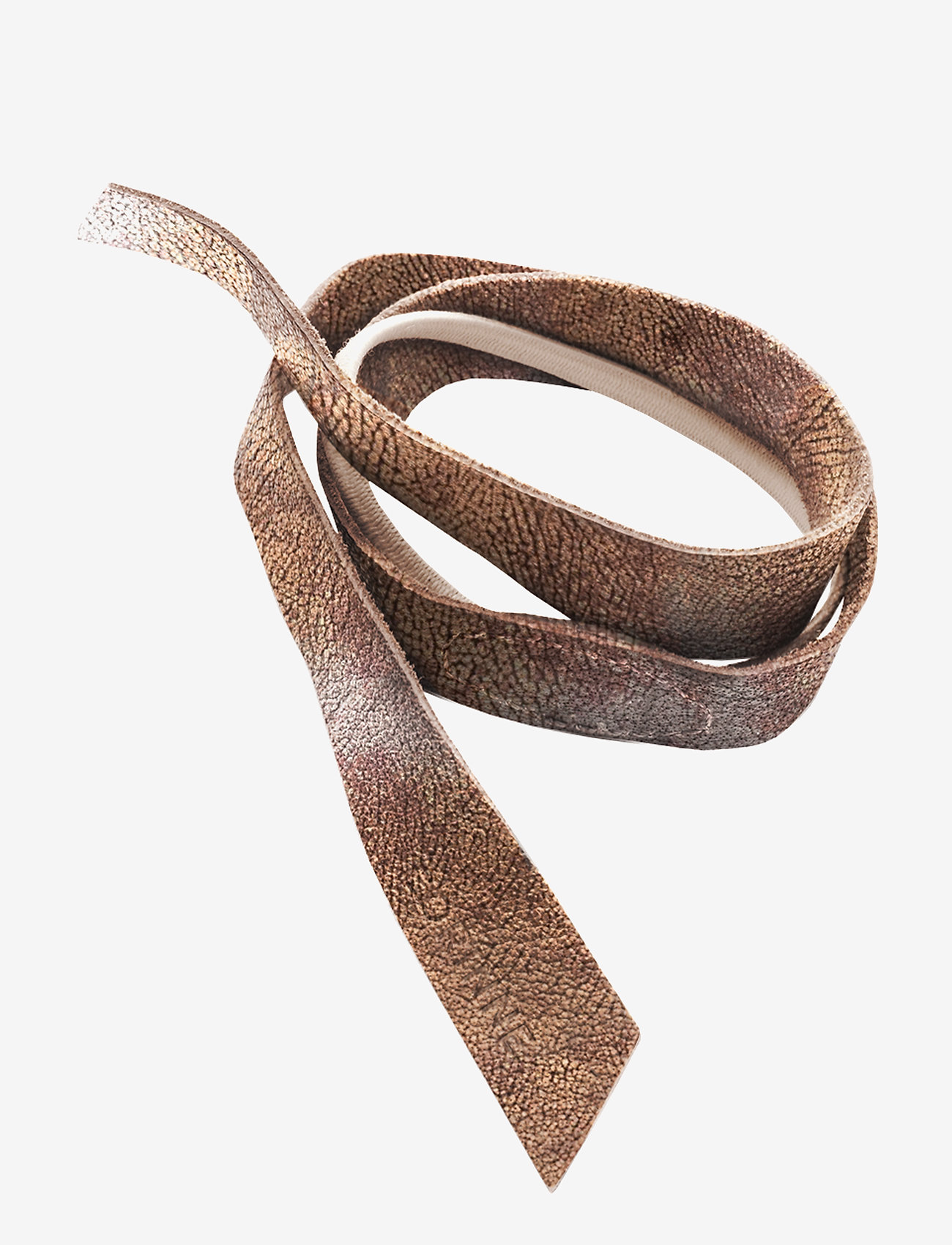 Corinne - Leather Band Short One Layer - scrunchies ja patsikummid - metallic - 0