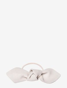Leather Bow Big Hair Tie, Corinne