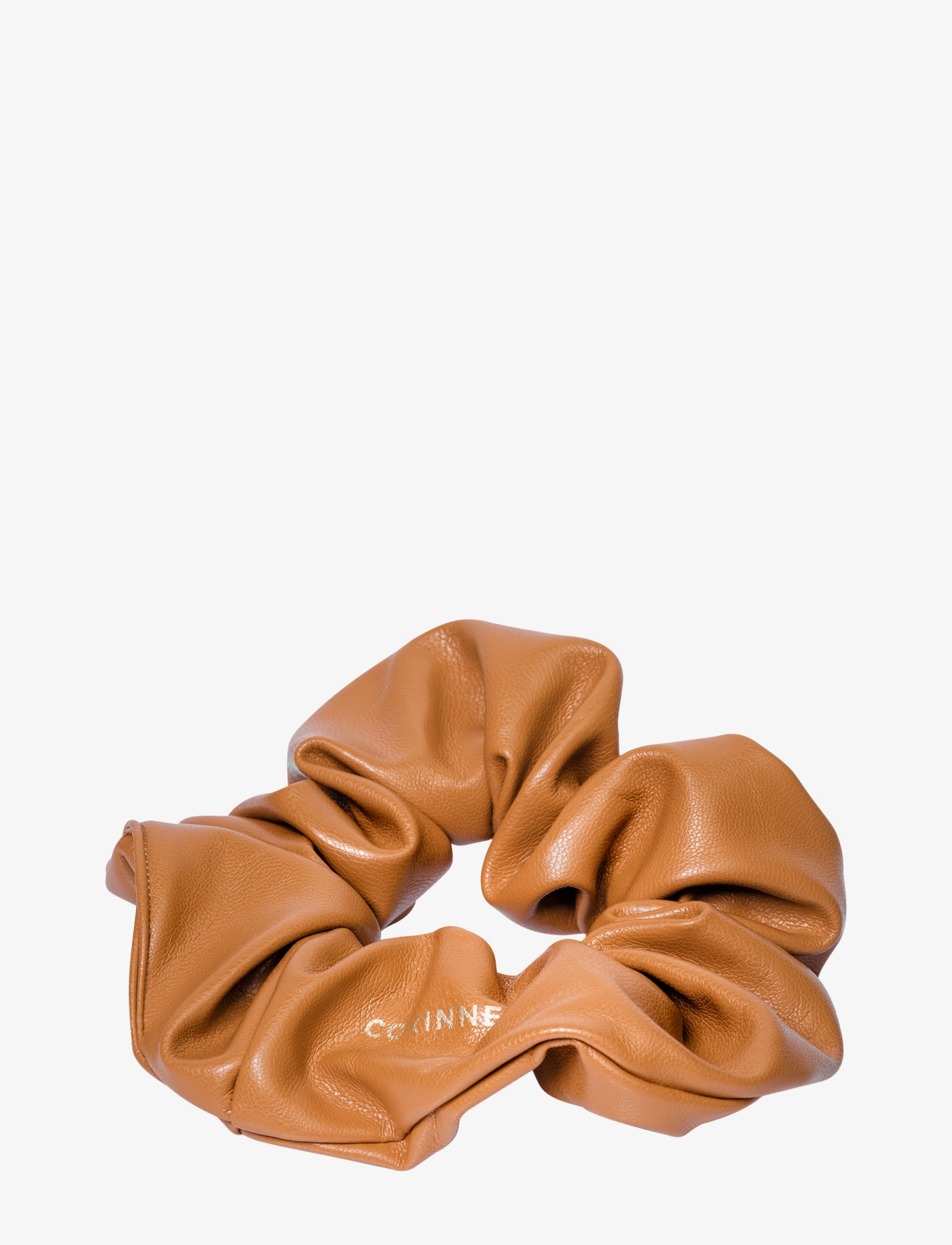 Corinne - Vegan Scrunchie - scrunchiet - camel - 1