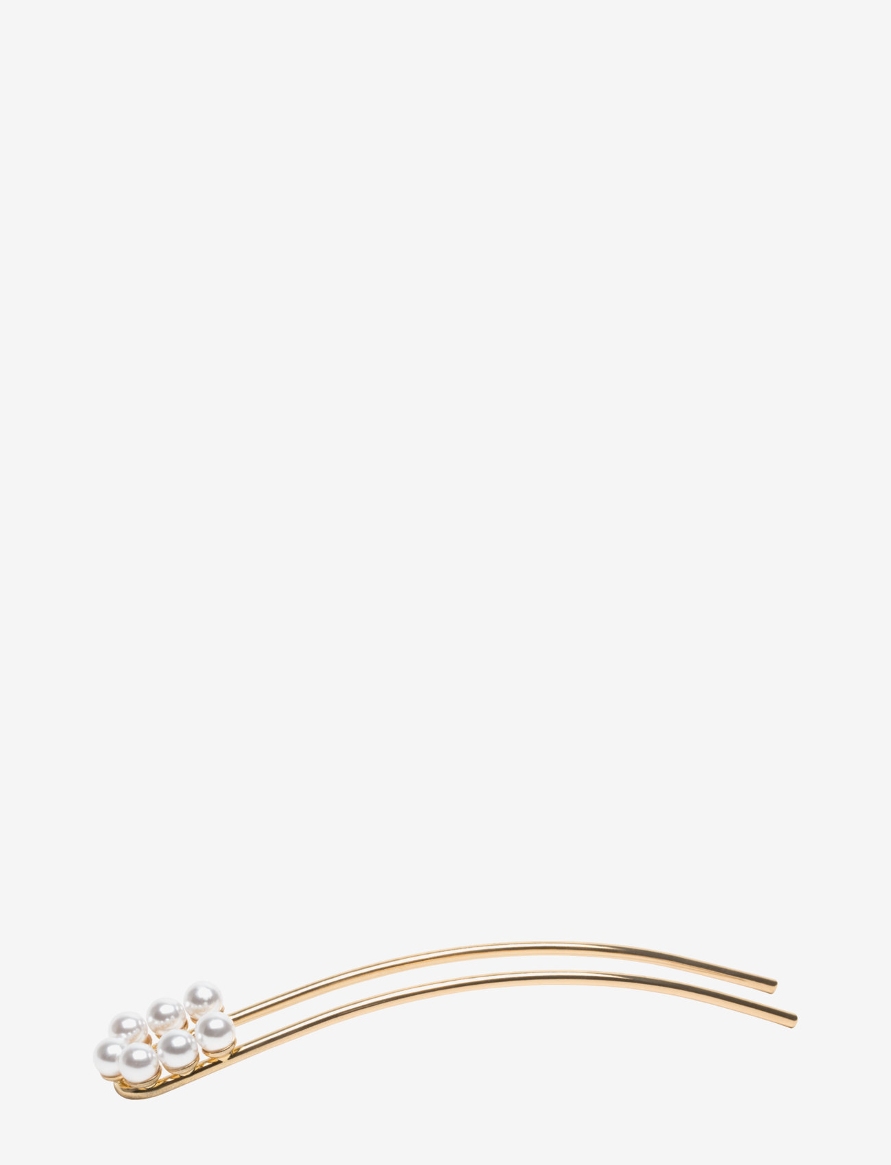 Corinne - Leather Schrunchie - gold - 0