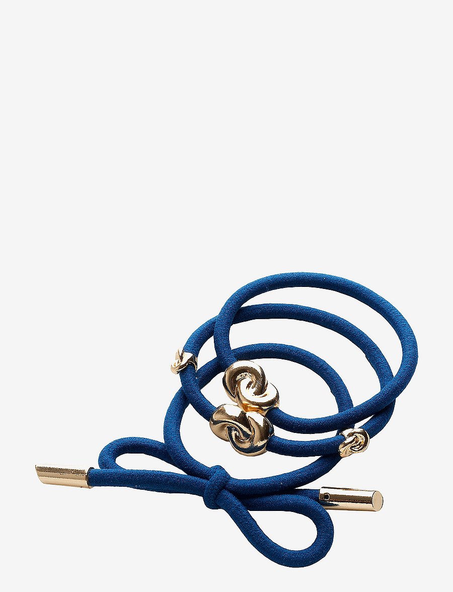 Corinne - Hair Tie Metal (3 pcs) - juuksepaelad ja -klambrid - french blue - 0