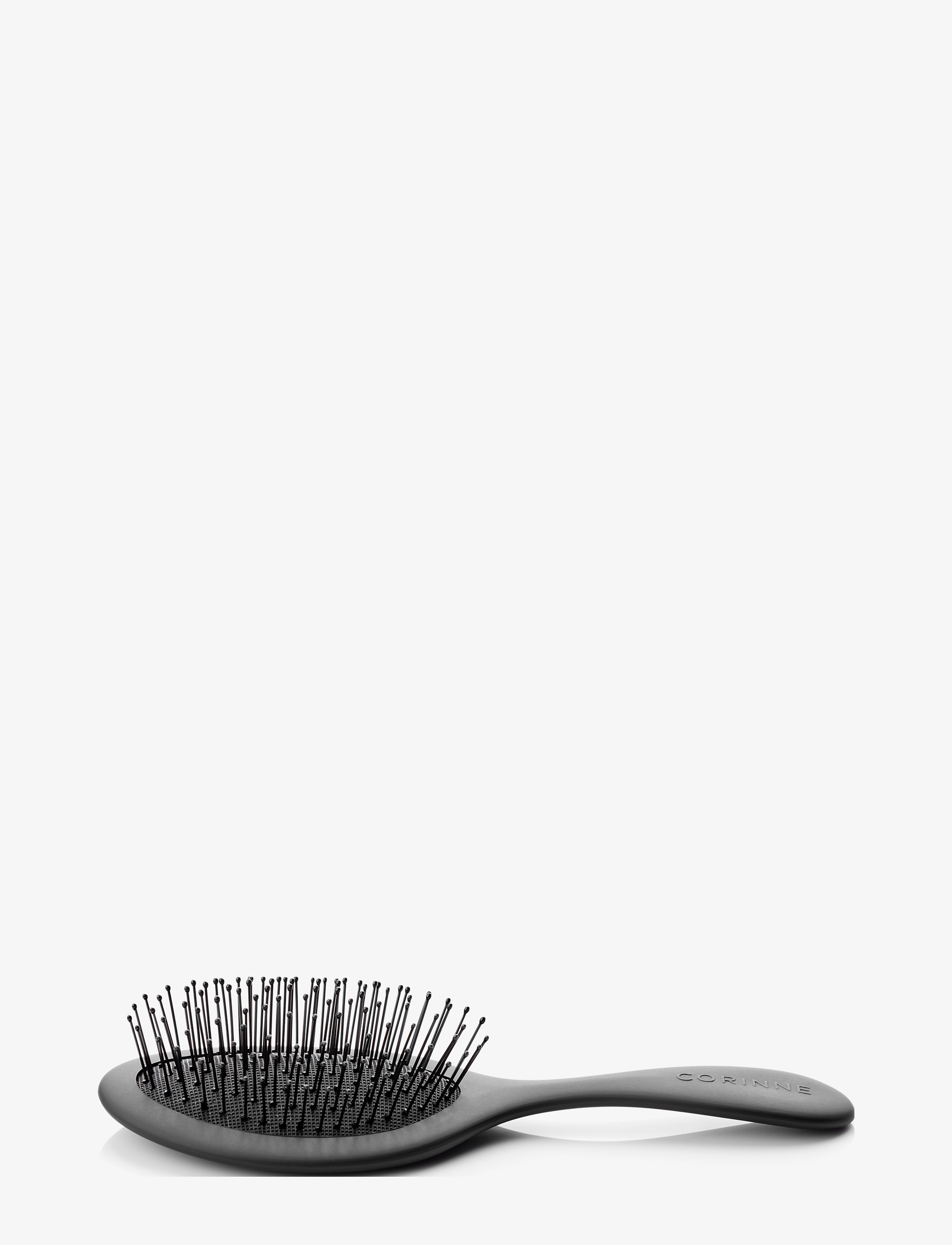 Corinne Classic Brush "Wet" Travel, Kam og børste, Sort, Str: ONE SIZE