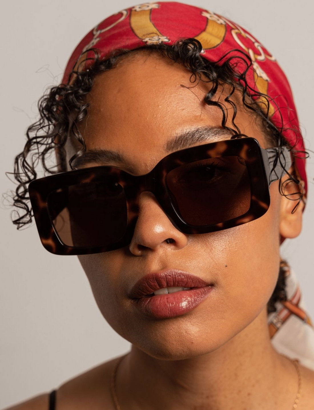 Corlin Eyewear Sand Rechthoekig model Boozt