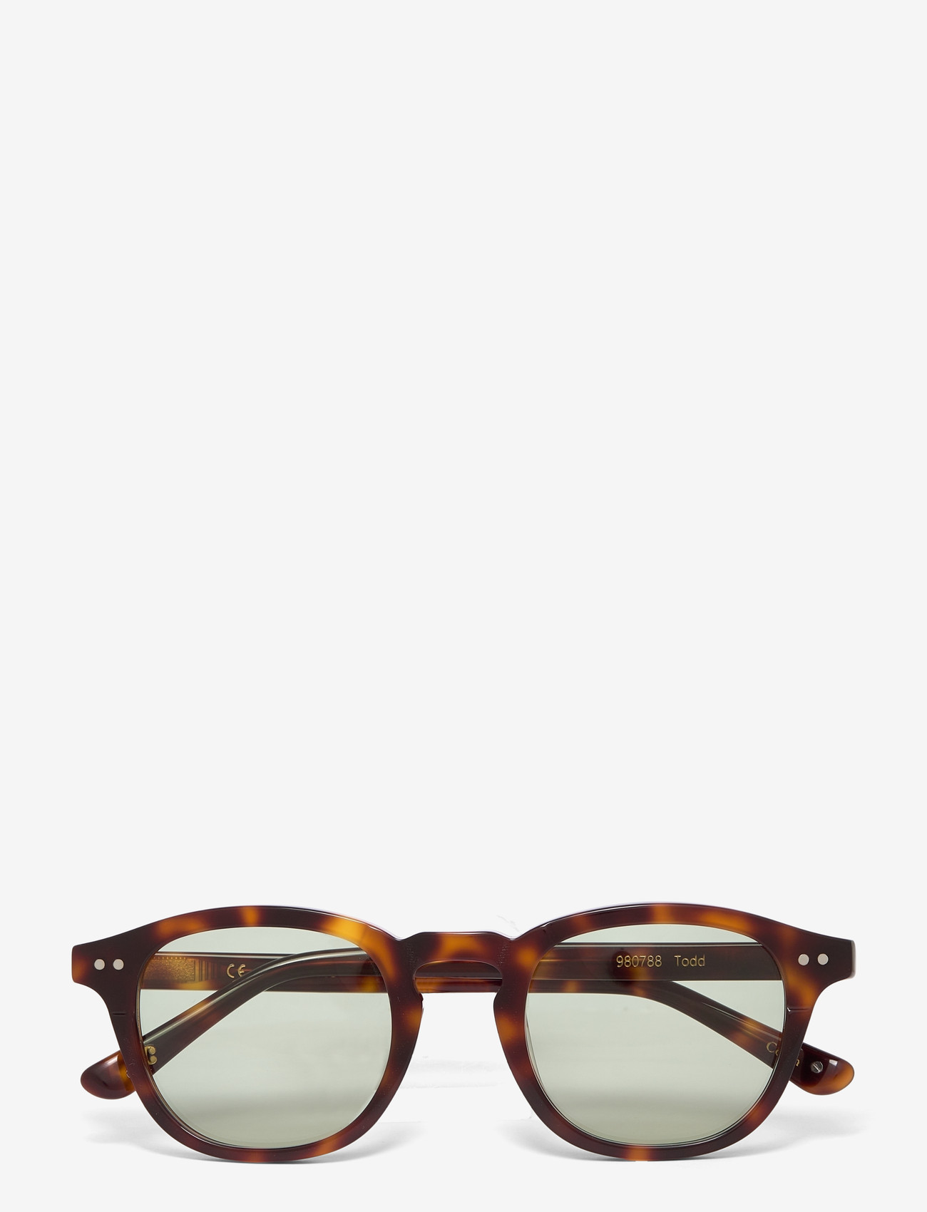 Corlin Eyewear - Todd Green - hringlaga rammar - tortoise - 0