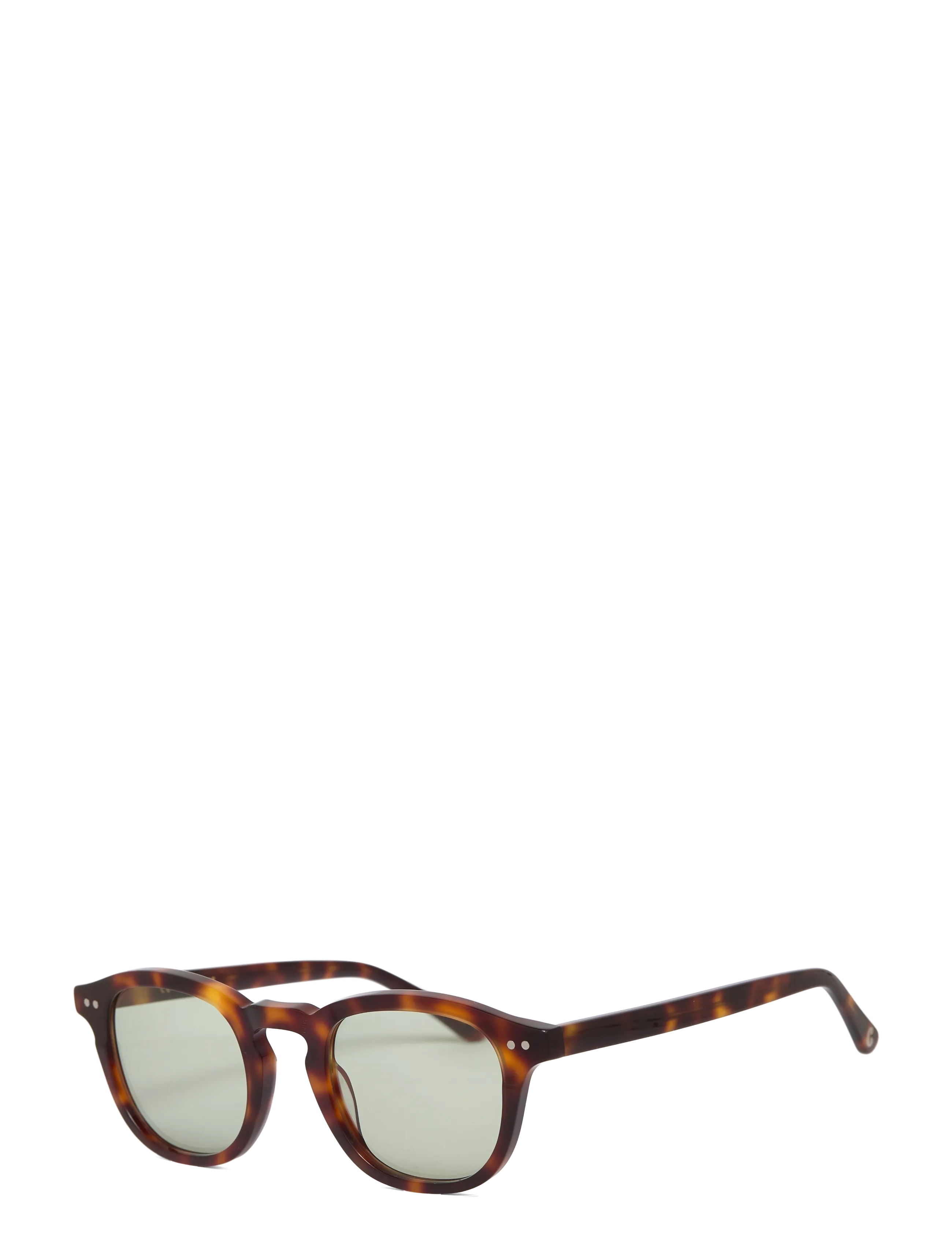 Corlin Eyewear - Todd Green - runde solbriller - tortoise - 1