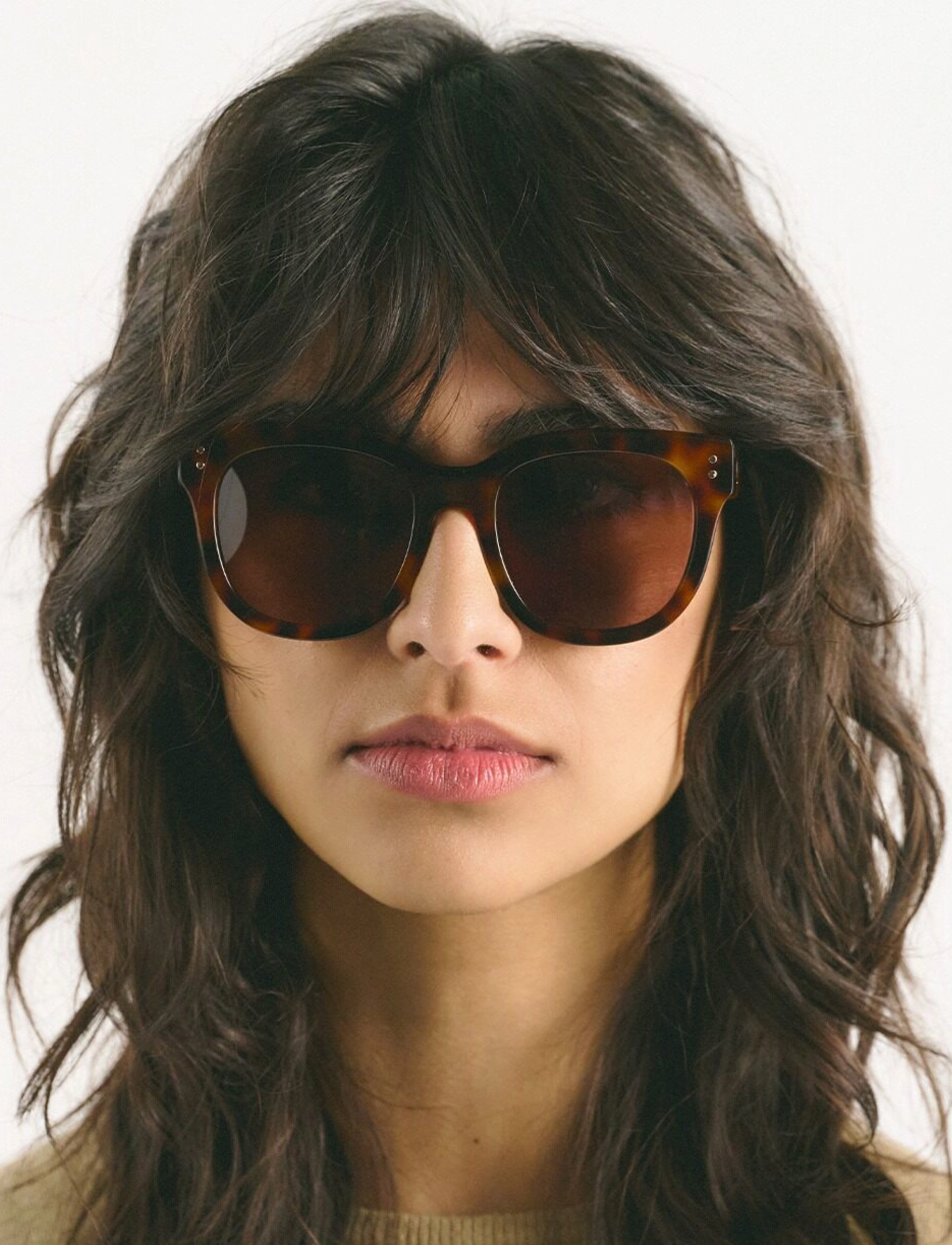 Corlin Eyewear Monza Tortoise Brown, One Size, Brown, Solbriller > Wayfarer-Solbriller Med D-Stel, Dame