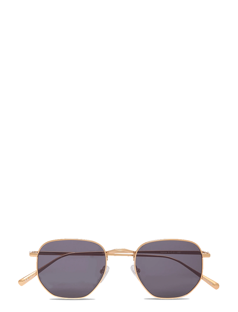 Corlin Eyewear - Lucca Gold Black - runde form - gold - 0