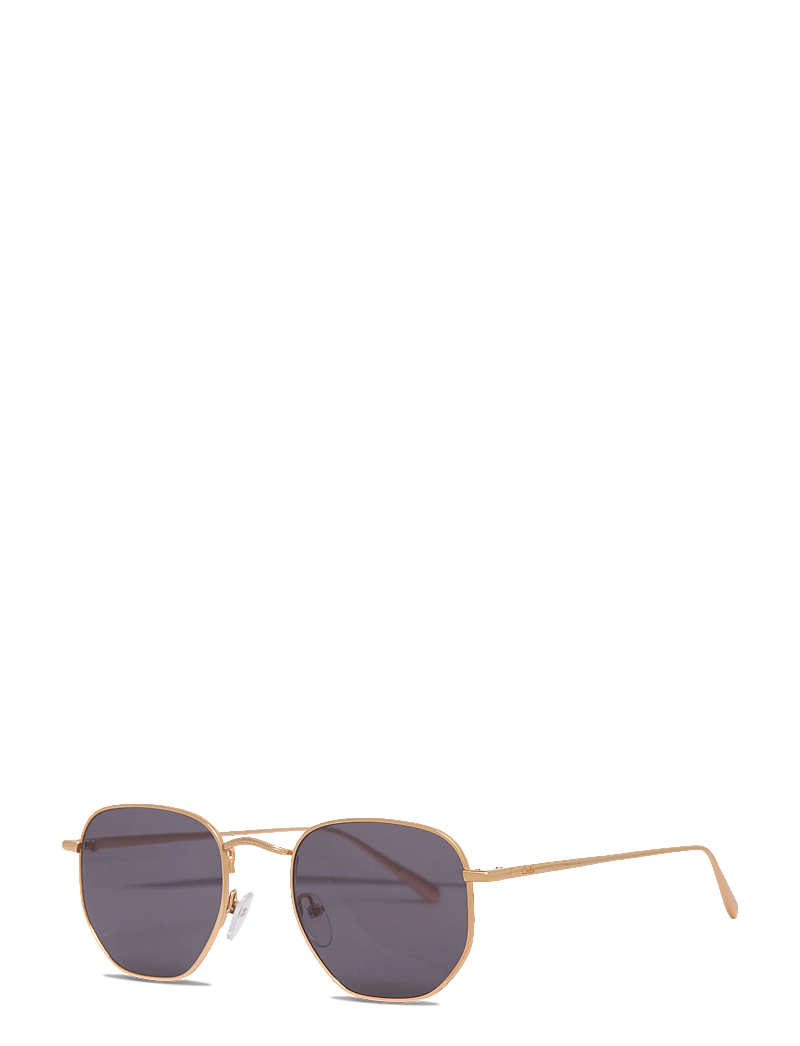 Corlin Eyewear - Lucca Gold Black - runde form - gold - 1
