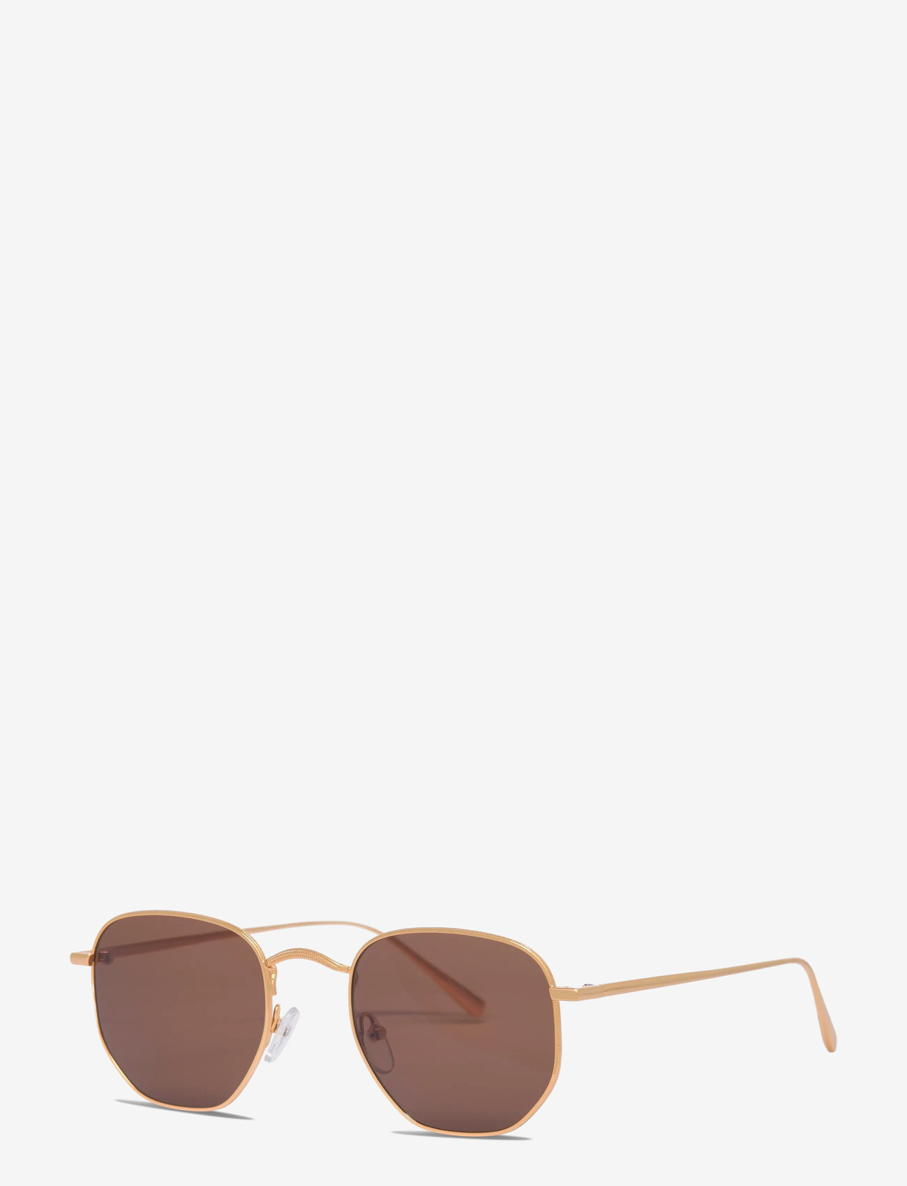 Corlin Eyewear - Lucca Gold Brown - runde form - gold - 1