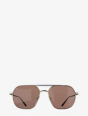 Corlin Eyewear - Chase - pilotowe okulary przeciwsłoneczne - chase gold brown - 0