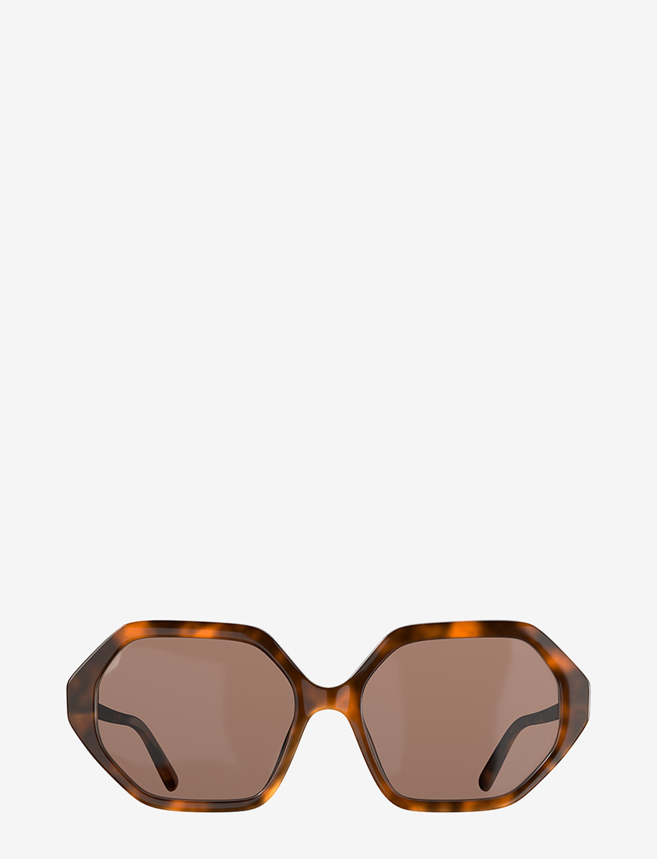 Corlin Eyewear - Grace Tortoise Brown - runde solbriller - brown - 0