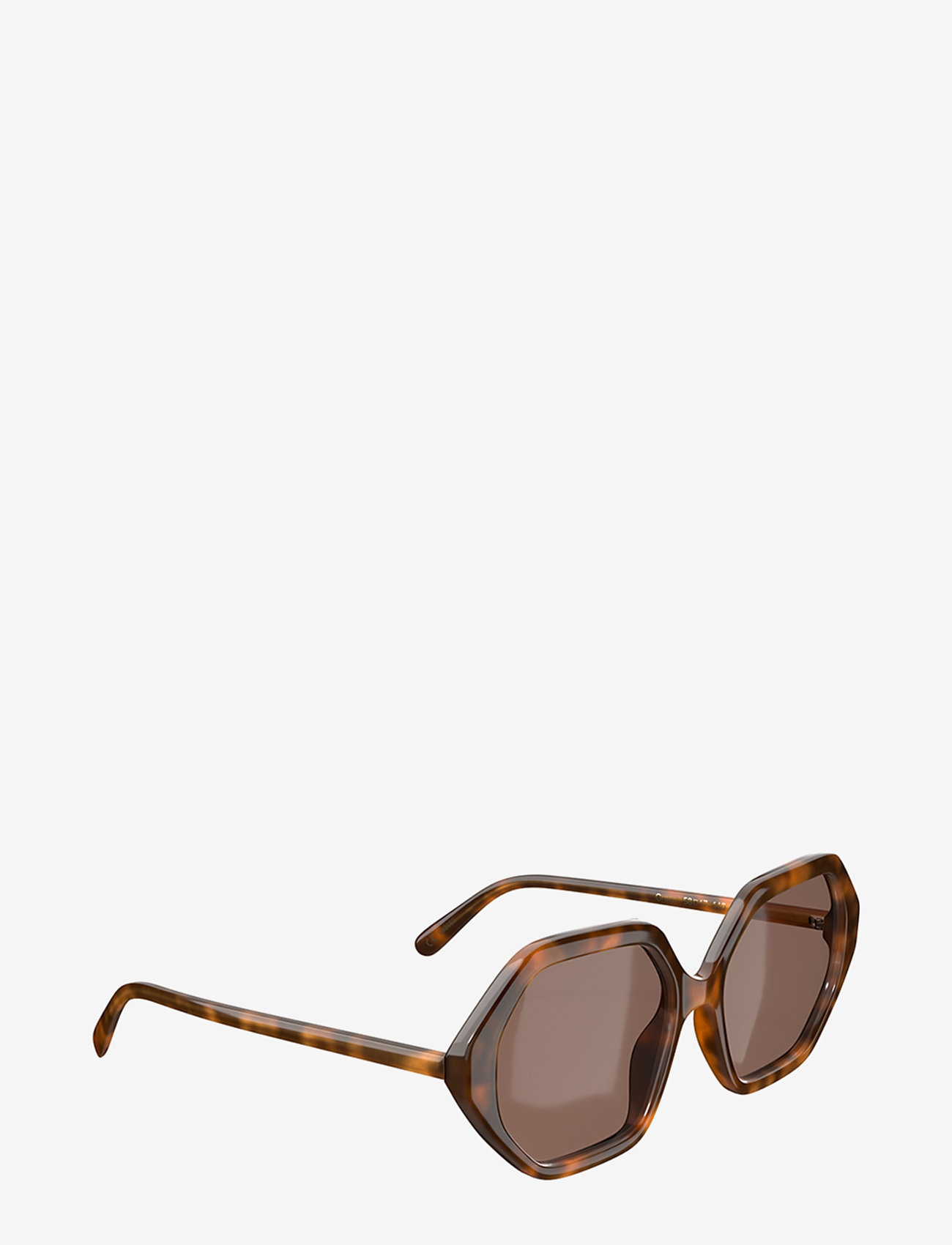 Corlin Eyewear - Grace Tortoise Brown - runde solbriller - brown - 1