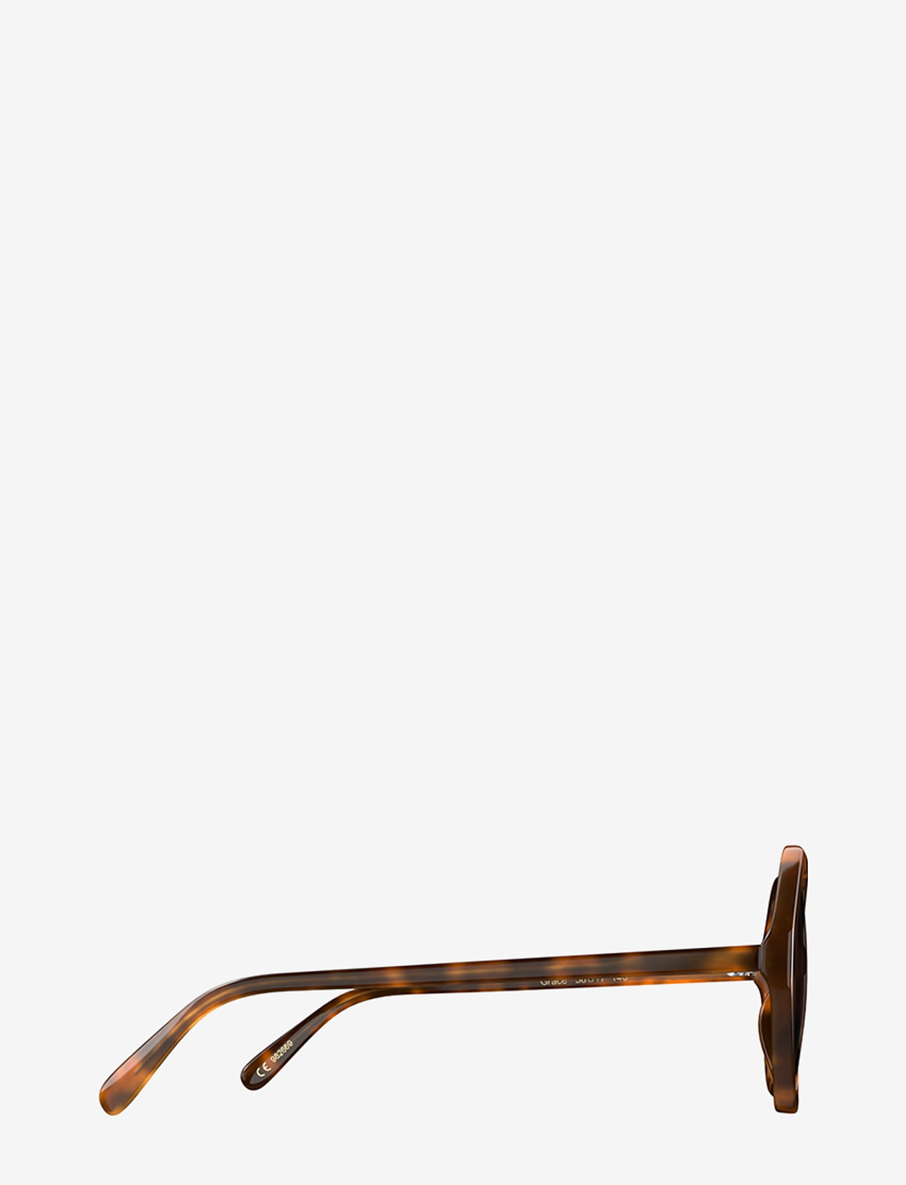 Corlin Eyewear - Grace Tortoise Brown - runde solbriller - brown - 2