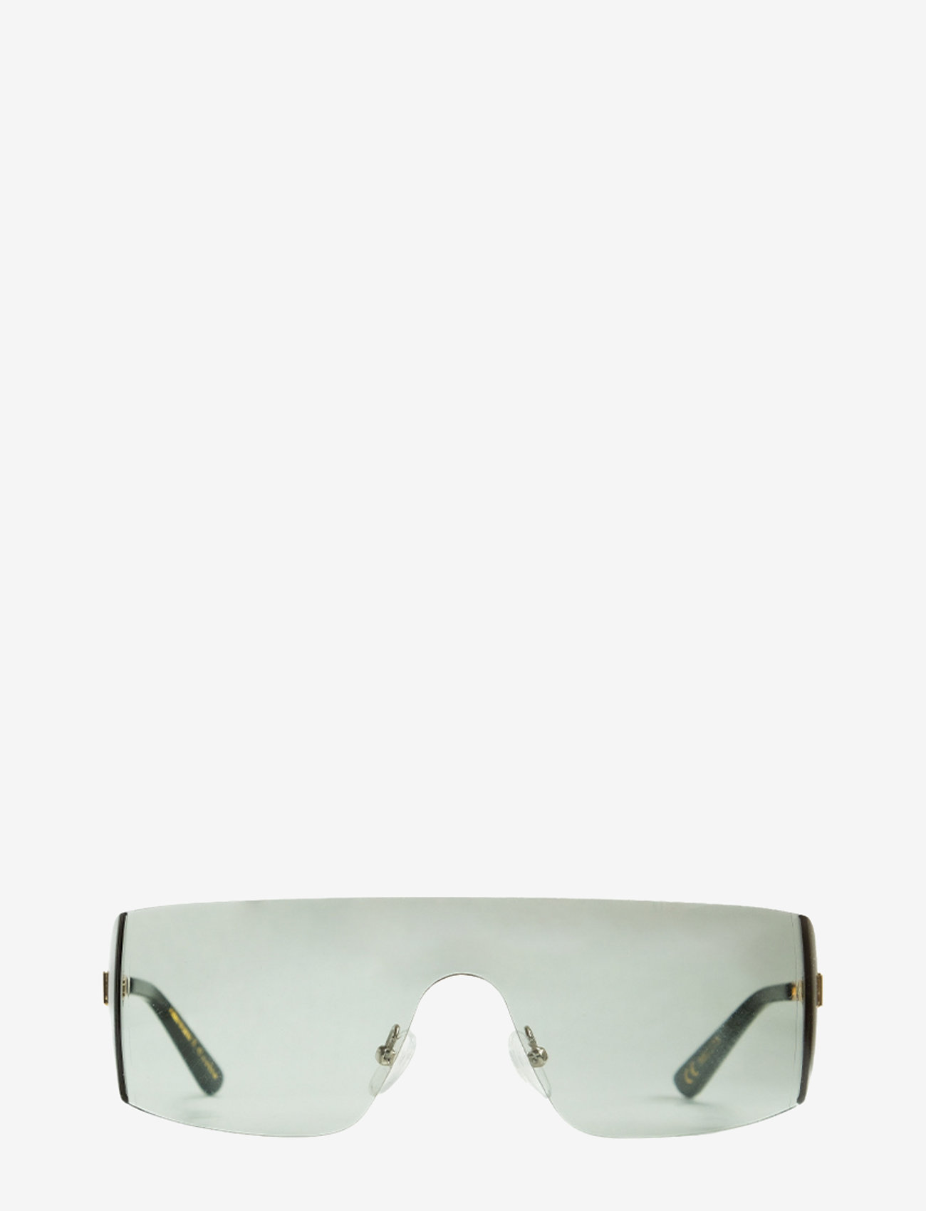 Corlin Eyewear - Goodfella Gold Green - okulary przeciwsłoneczne prostokątne - green - 0