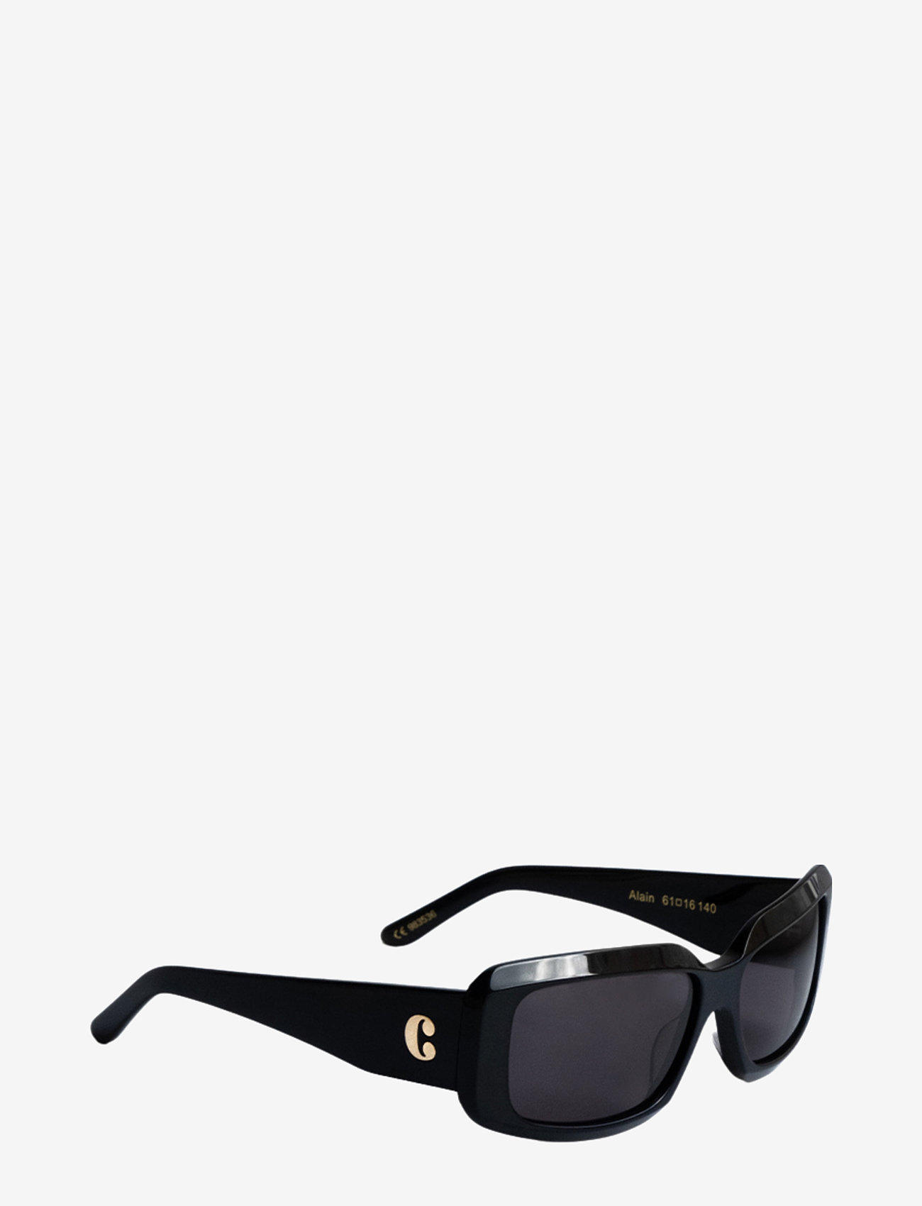 Corlin Eyewear - Alain Black Black - fyrkantiga - black - 2
