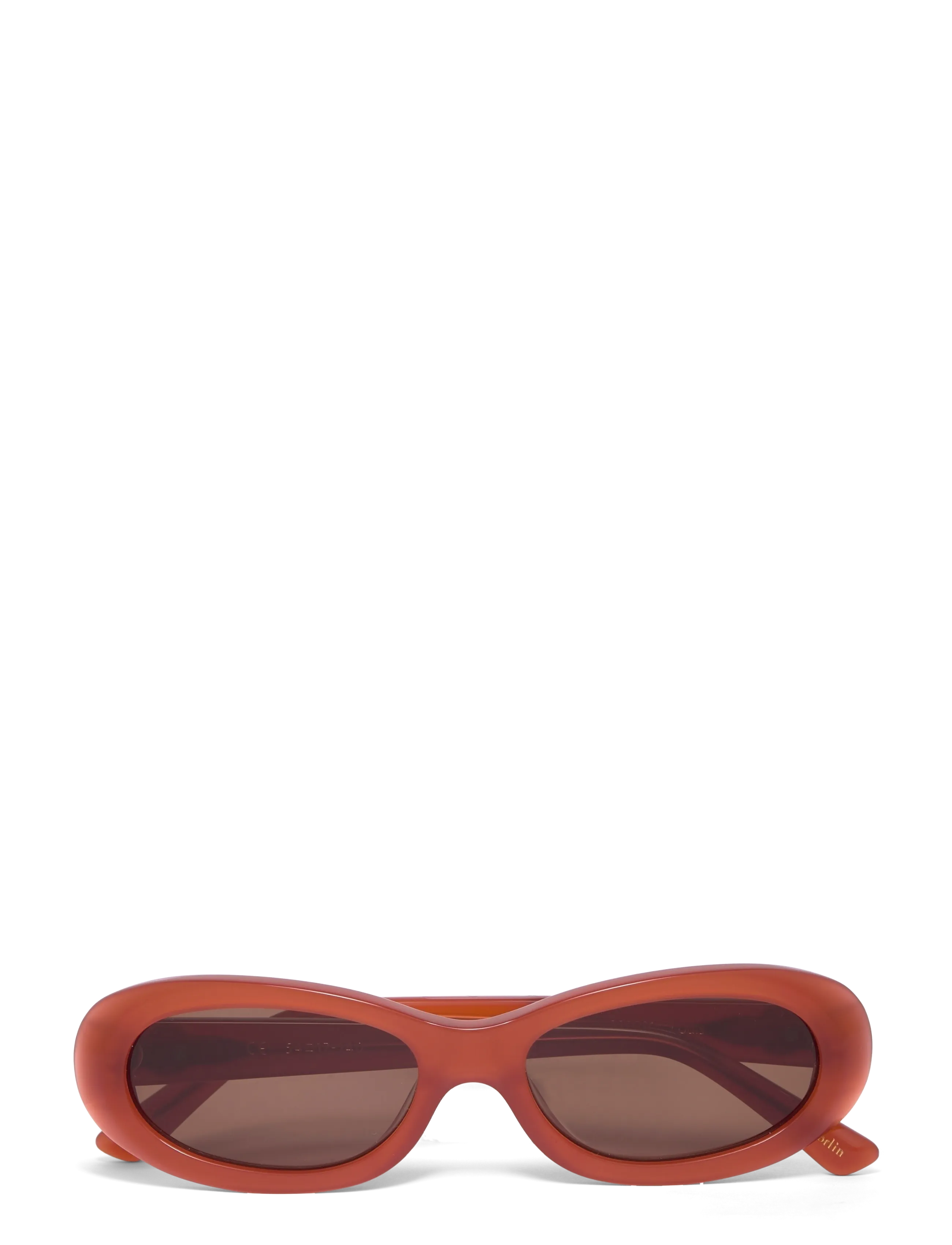 Corlin Eyewear Louis Red Brown, One Size, Red, Solbriller > Solbriller Med Firkantet Stel, Dame
