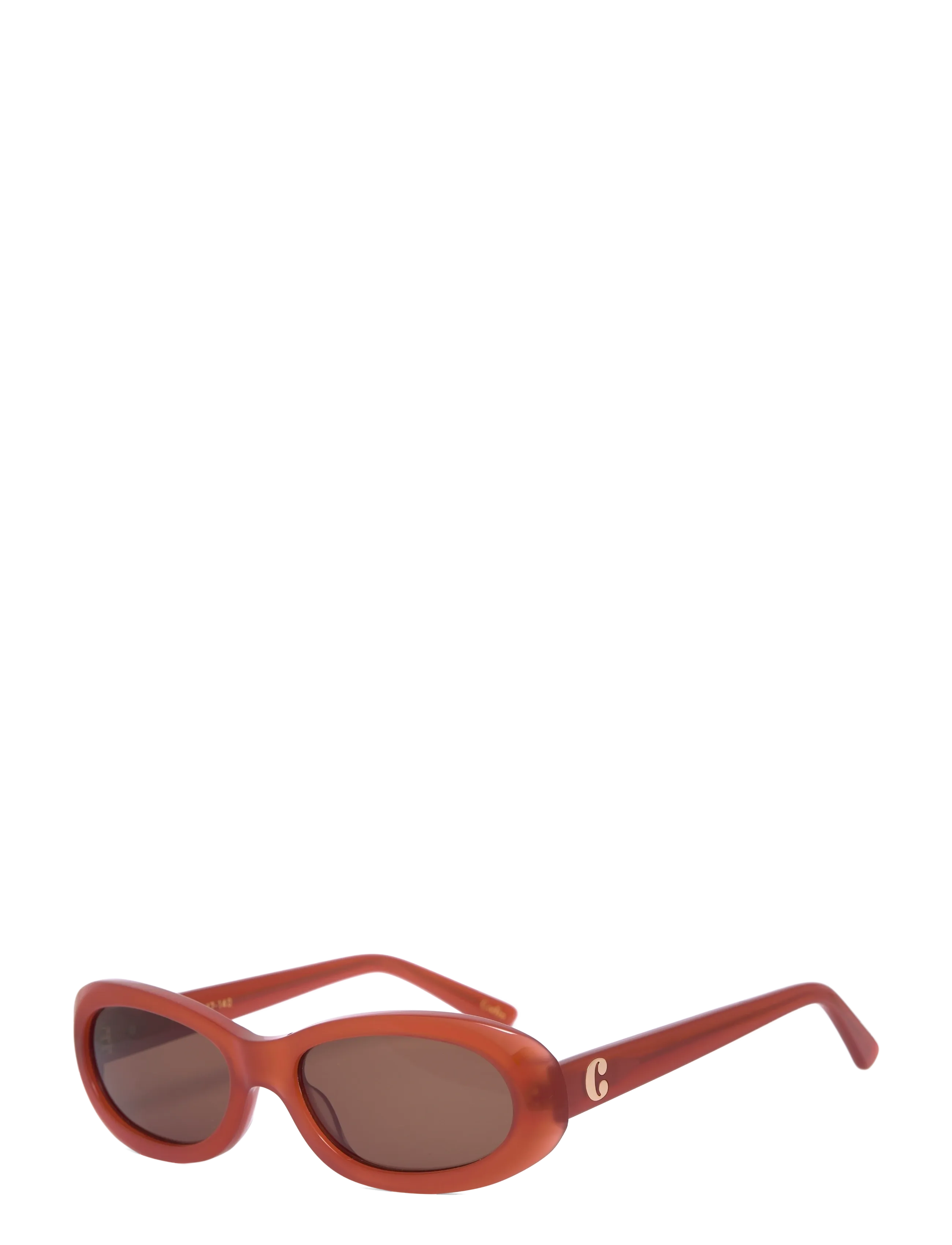Corlin Eyewear - Louis Red Brown - fyrkantiga - red - 1