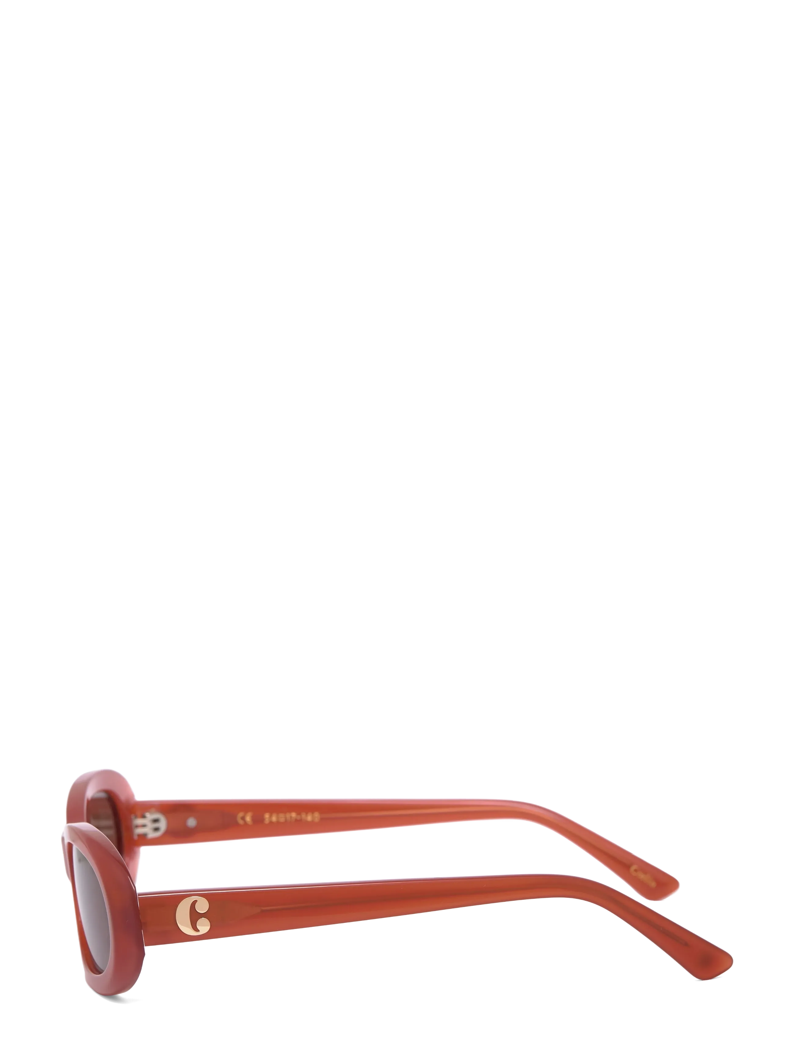 Corlin Eyewear - Louis Red Brown - fyrkantiga - red - 2