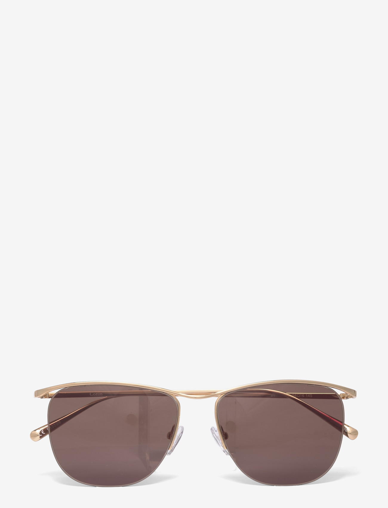 Corlin Eyewear - Belmondo Gold Brown - pilot - gold - 0