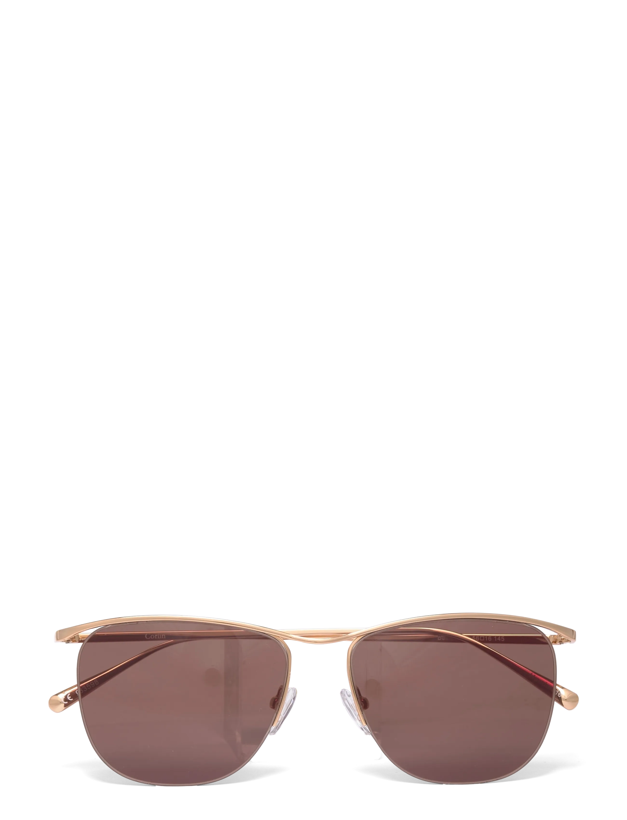 Corlin Eyewear Belmondo Gold Brown - Sonnenbrillen - GOLD / gold