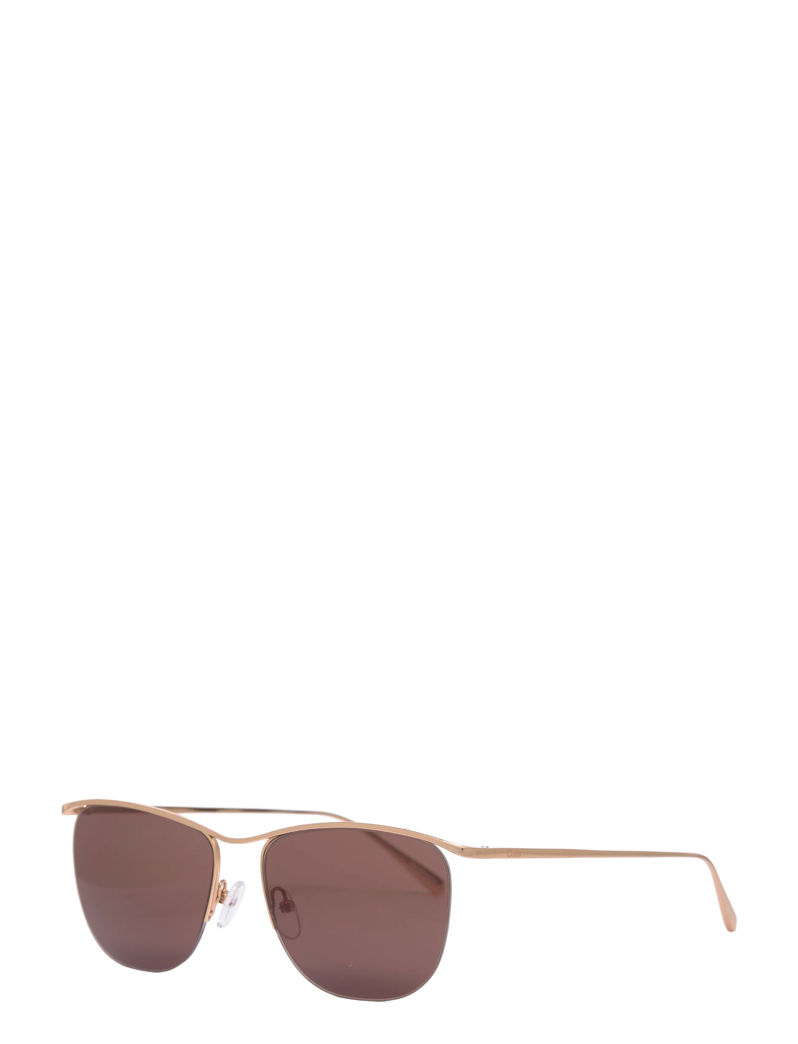 Corlin Eyewear - Belmondo Gold Brown - pilot - gold - 1