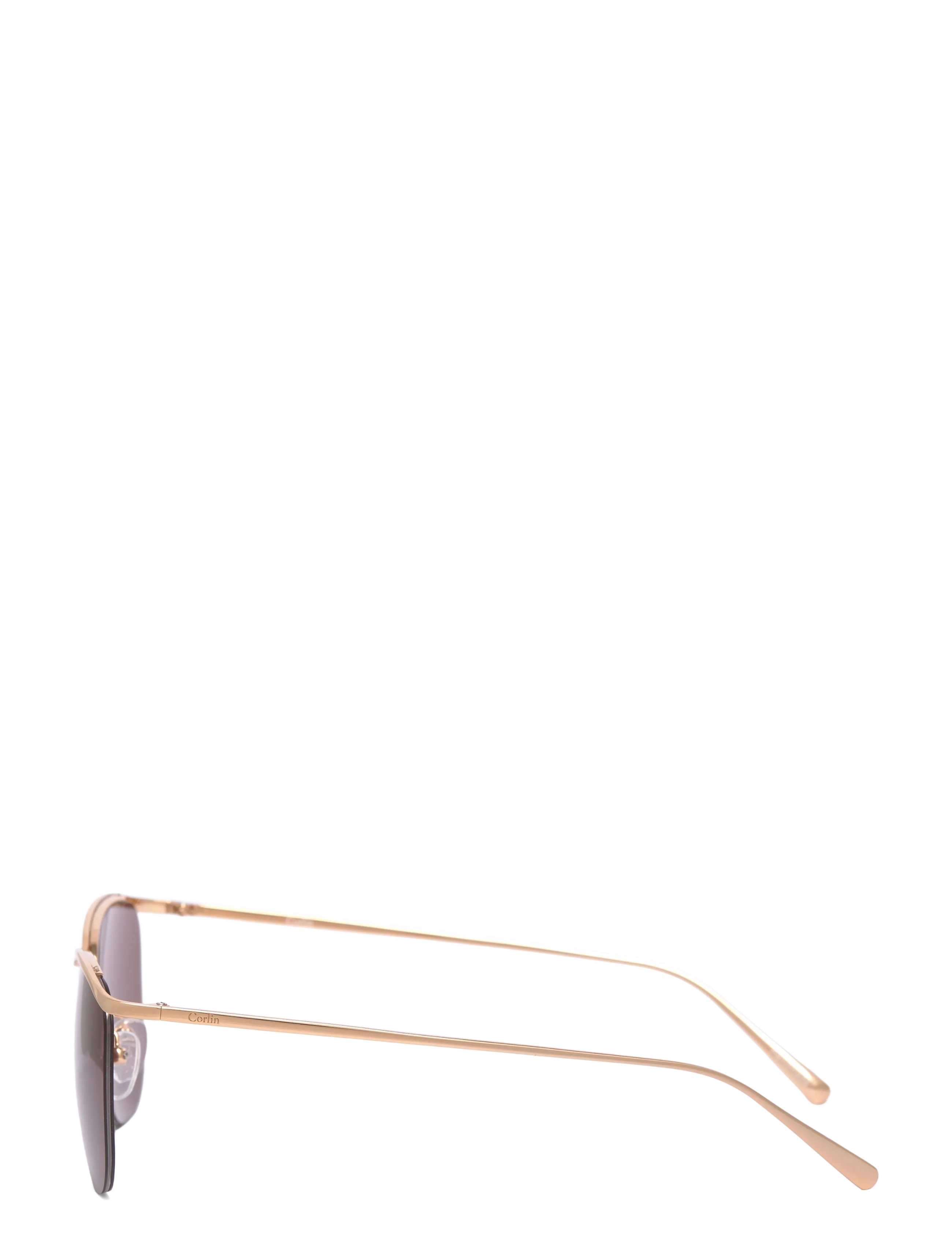 Corlin Eyewear - Belmondo Gold Brown - pilot - gold - 2