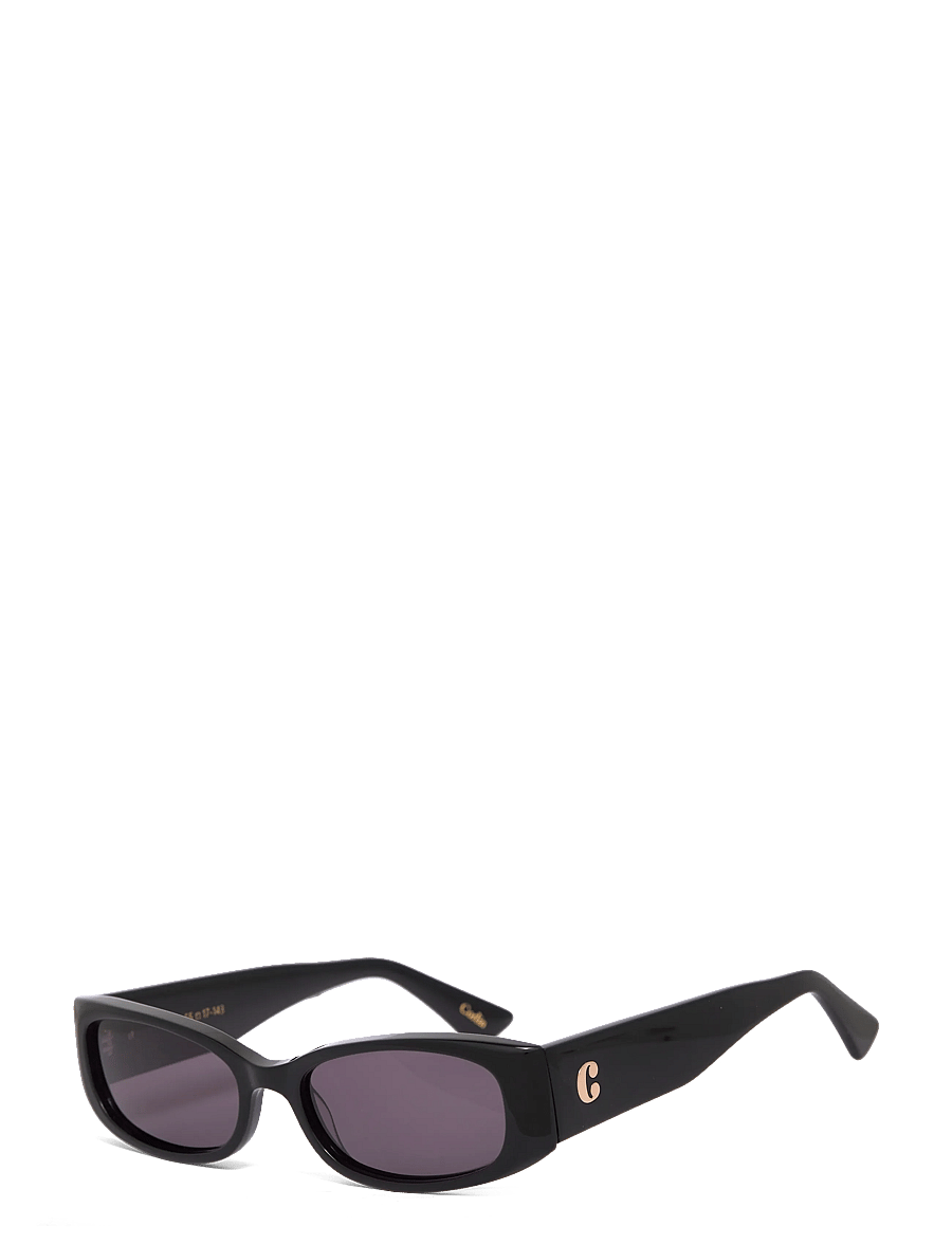 Corlin Eyewear - Romy Black Black - firkantede solbriller - black - 1