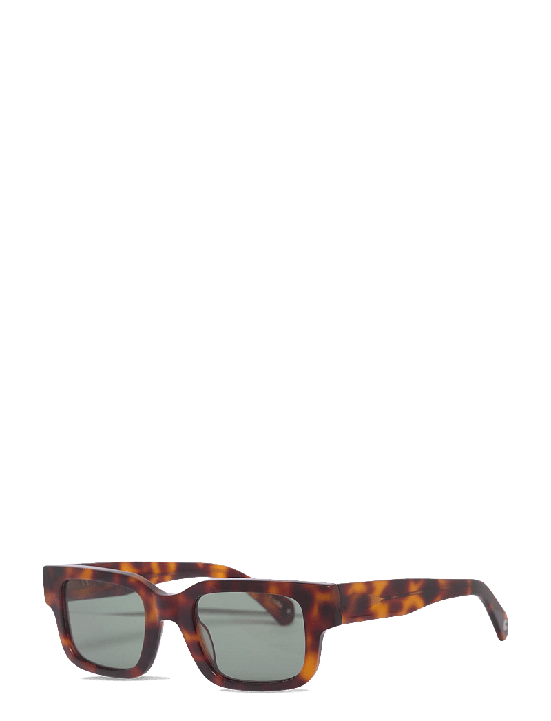 Corlin Eyewear - Leon tortoise green - okulary przeciwsłoneczne prostokątne - tortoise - 1