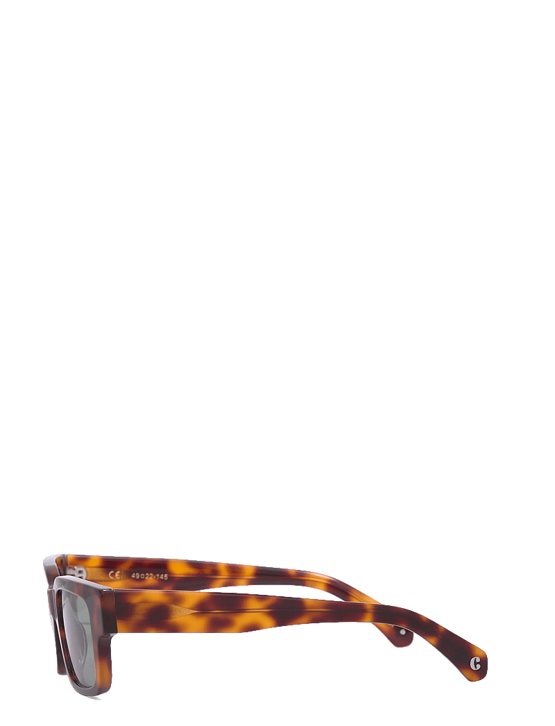 Corlin Eyewear - Leon tortoise green - okulary przeciwsłoneczne prostokątne - tortoise - 2