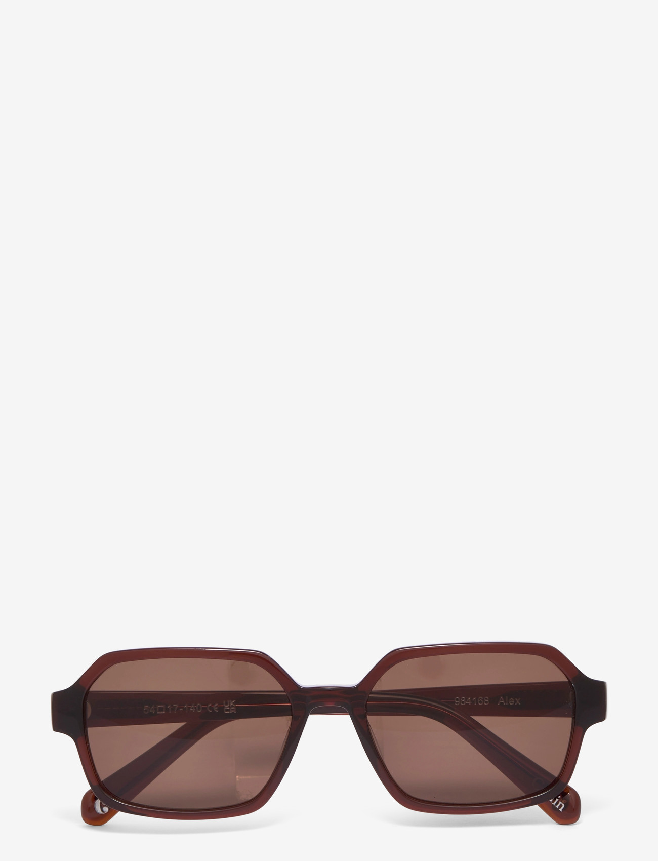 Corlin Eyewear - Alex Brown Brown - firkantede solbriller - brown - 0