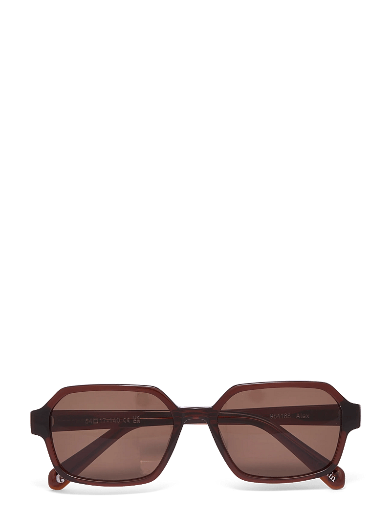 Corlin Eyewear - Alex Brown Brown - firkantede solbriller - brown - 0
