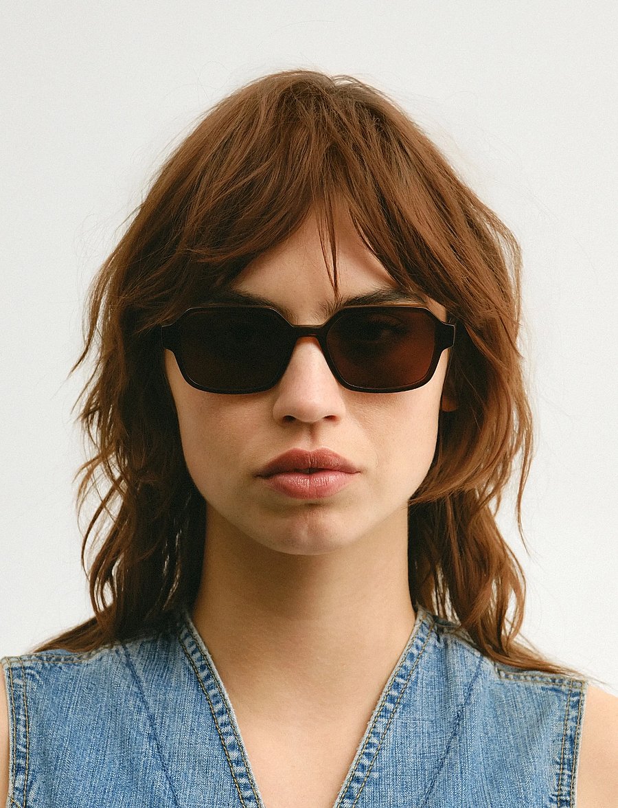 Corlin Eyewear - Alex Brown Brown - eckiger rahmen - brown - 0