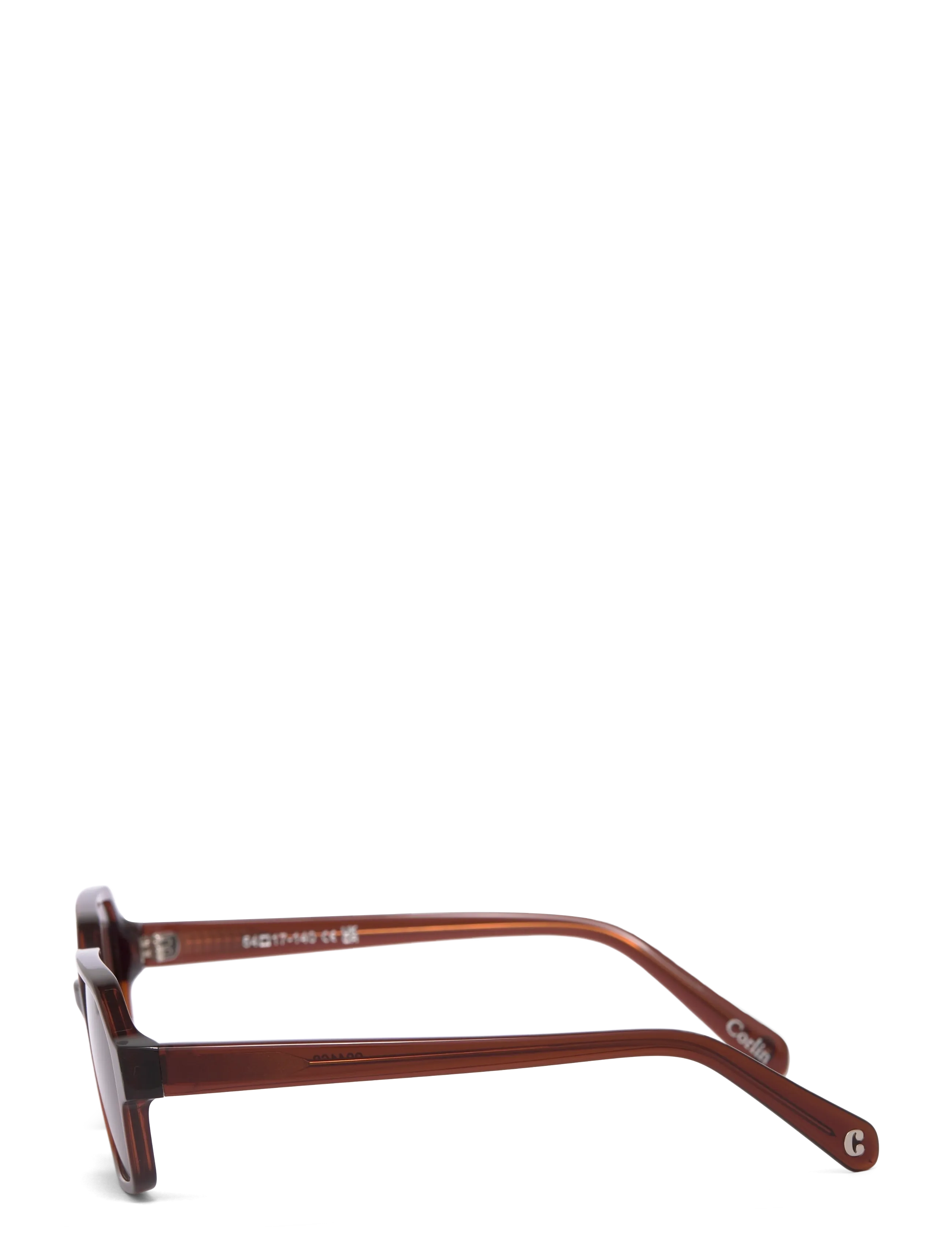 Corlin Eyewear - Alex Brown Brown - fyrkantiga - brown - 2