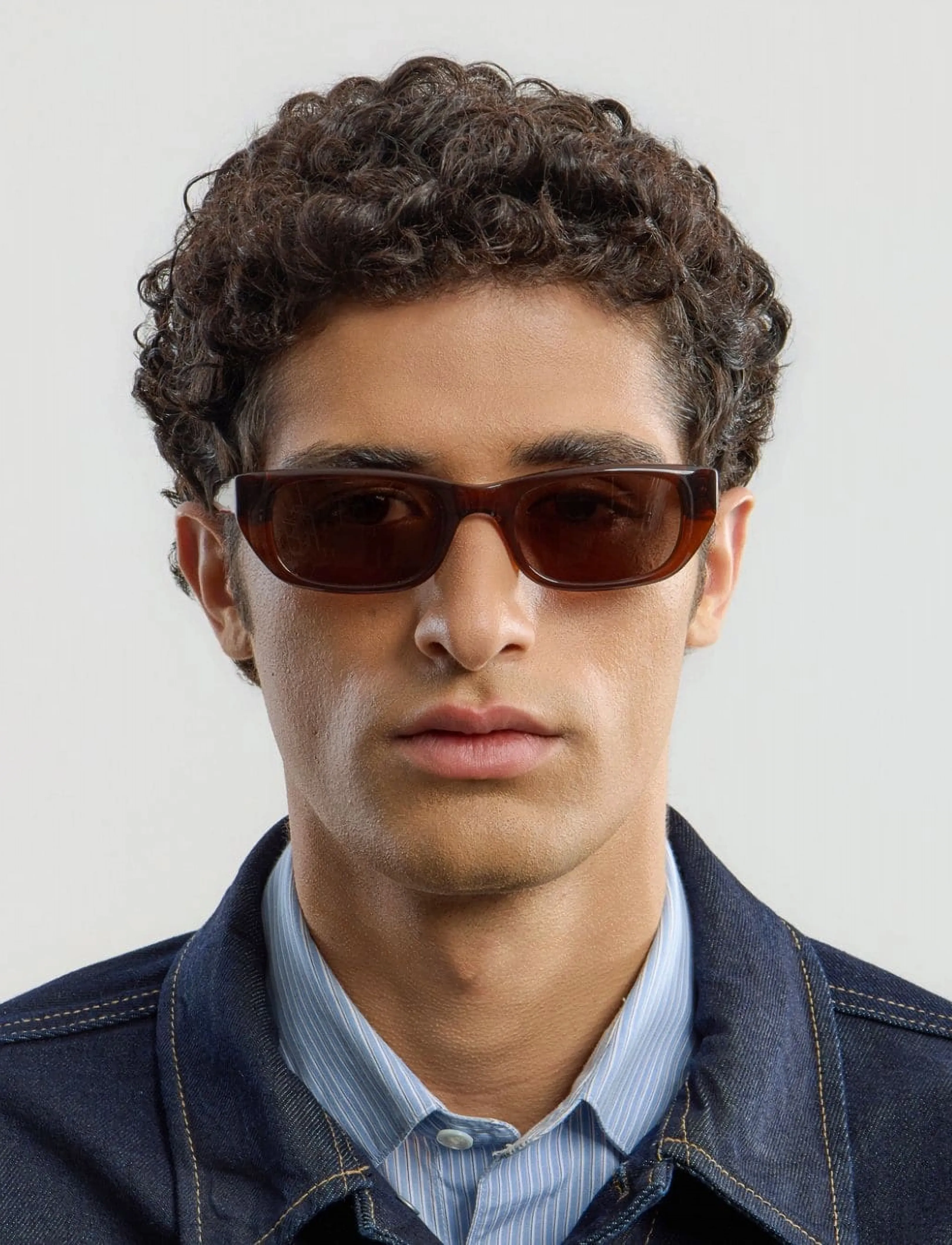 Corlin Eyewear - Marcel Brown Brown - d-shaped solbriller - brown - 5