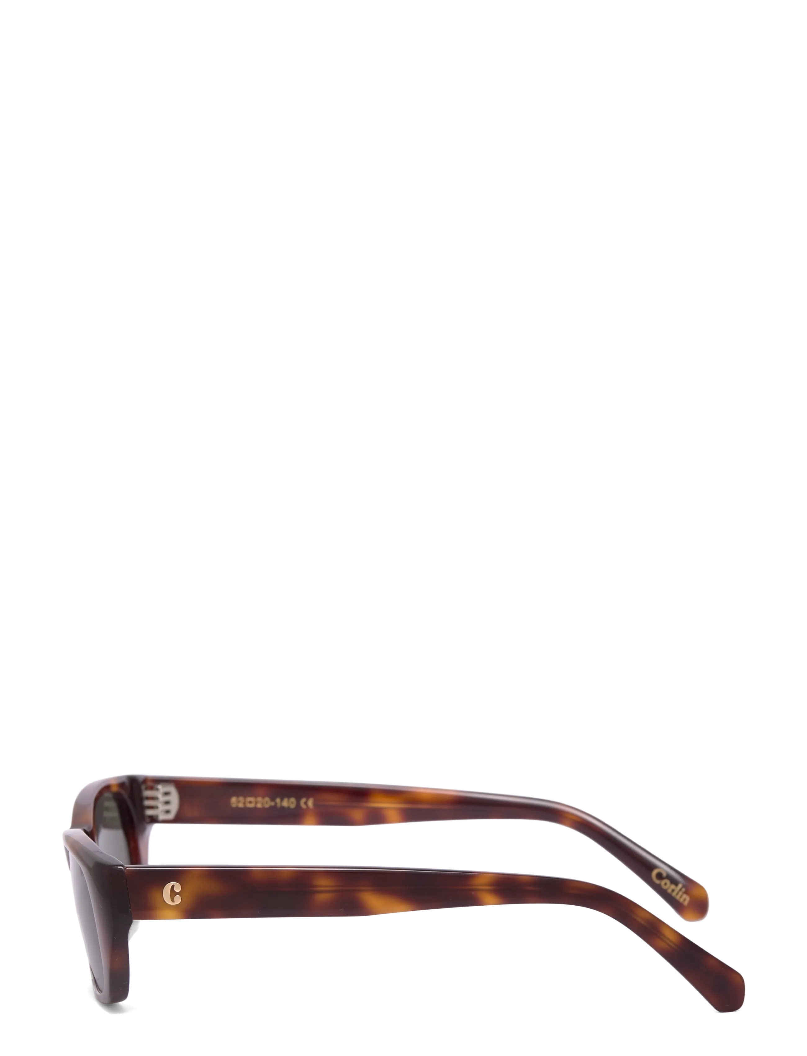 Corlin Eyewear - Marcel Tortoise Green - d-shaped solbriller - tortoise - 3