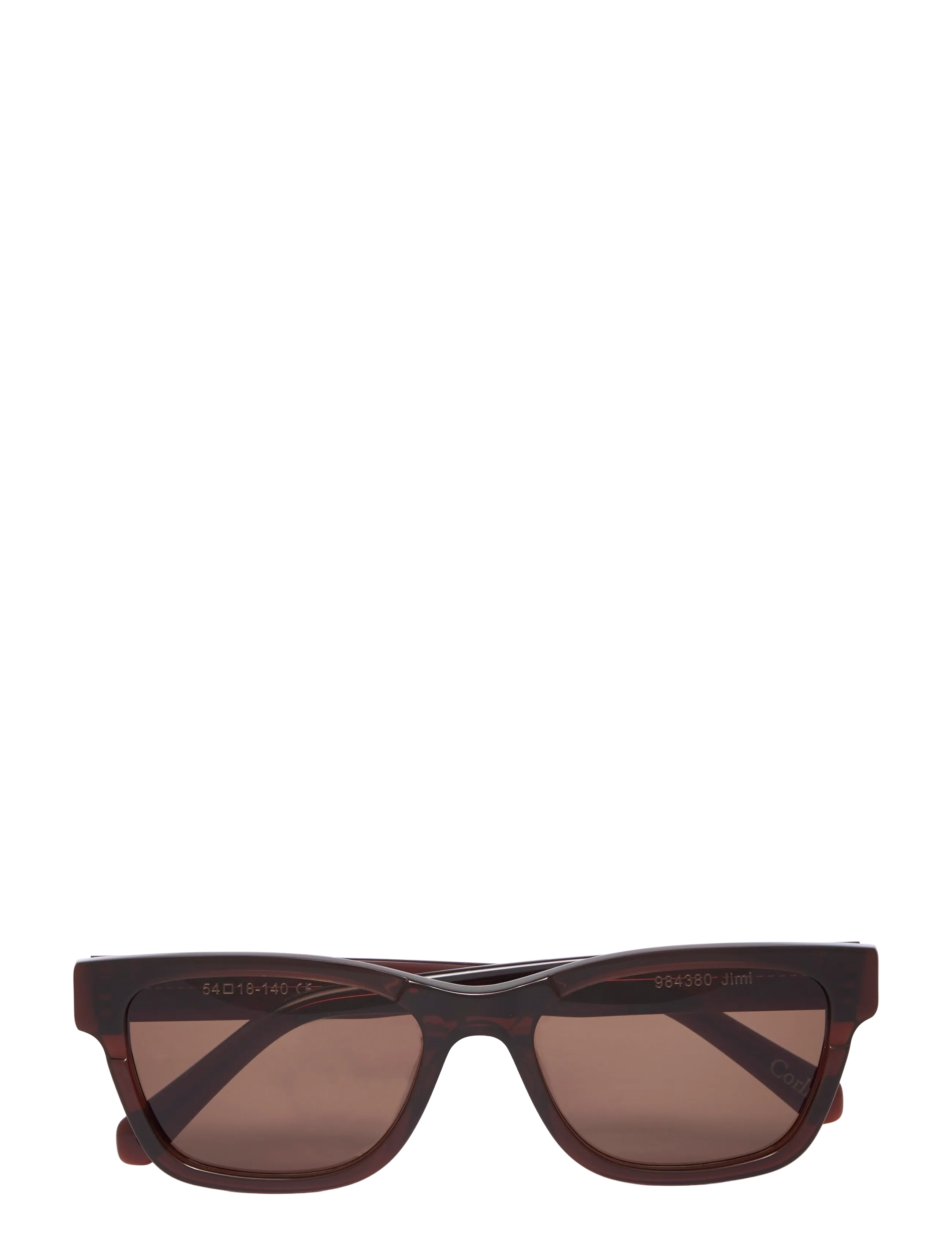 Corlin Eyewear Jimi Brown Brown - D-Form - BROWN / brown