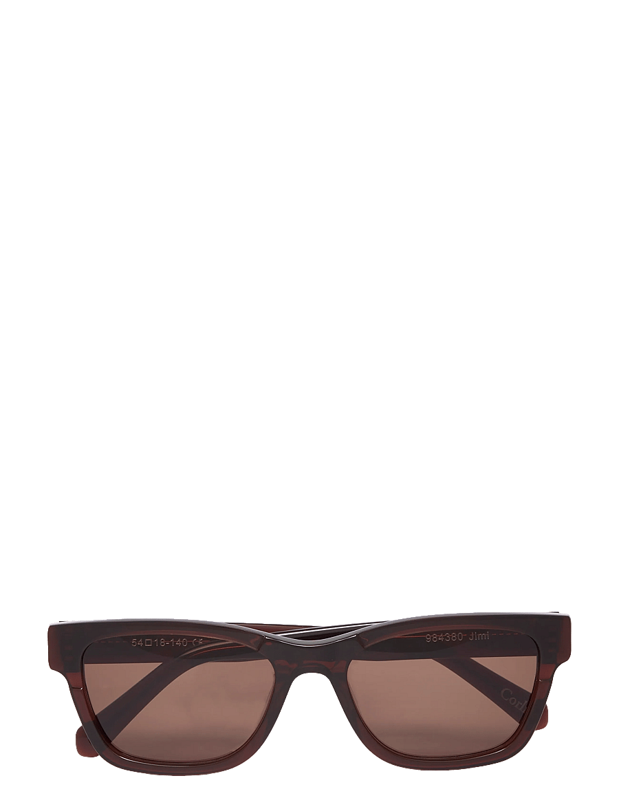 Corlin Eyewear - Jimi Brown Brown - d-shaped solbriller - brown - 0