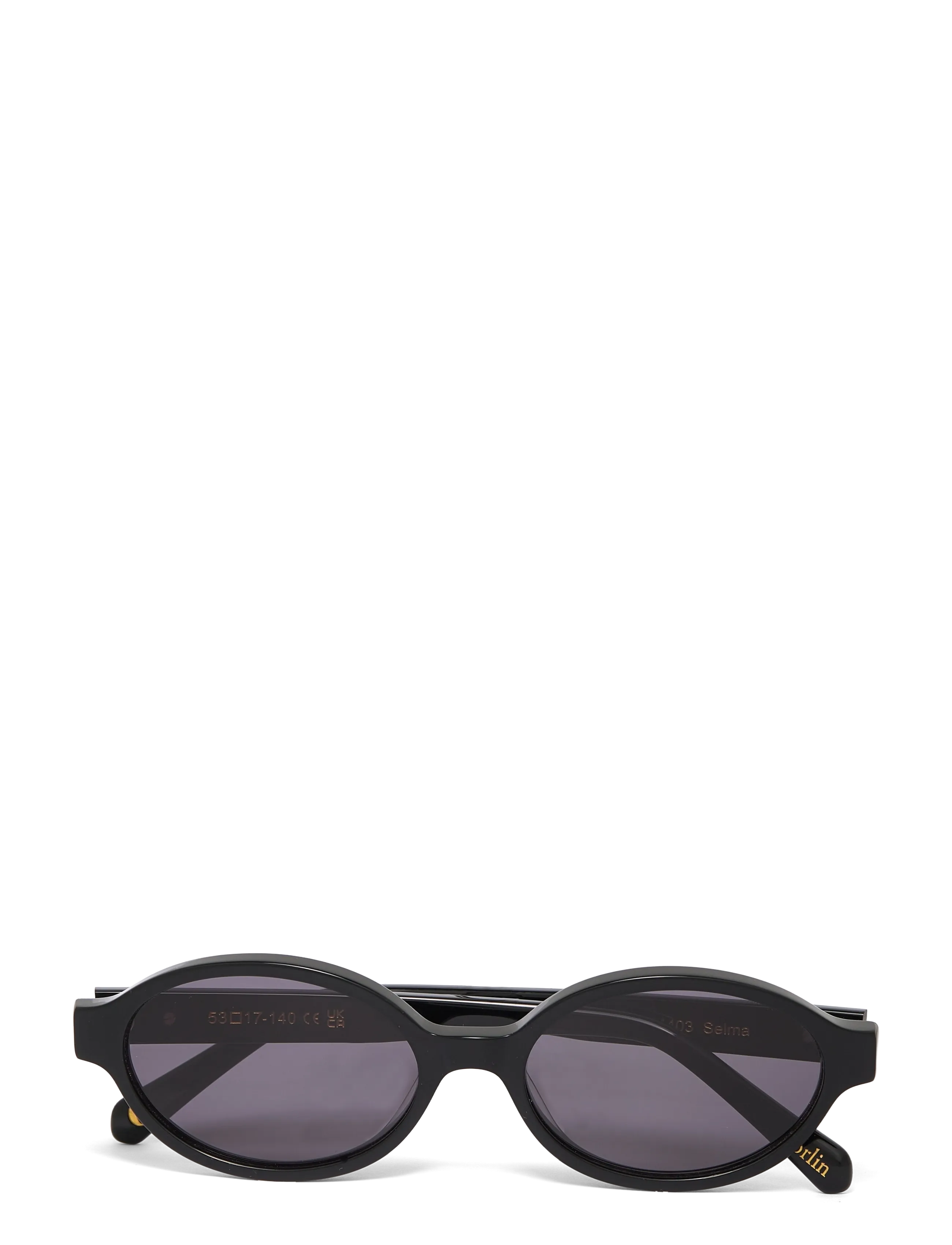 Corlin Eyewear Selma Black Black - Runde form - BLACK / black